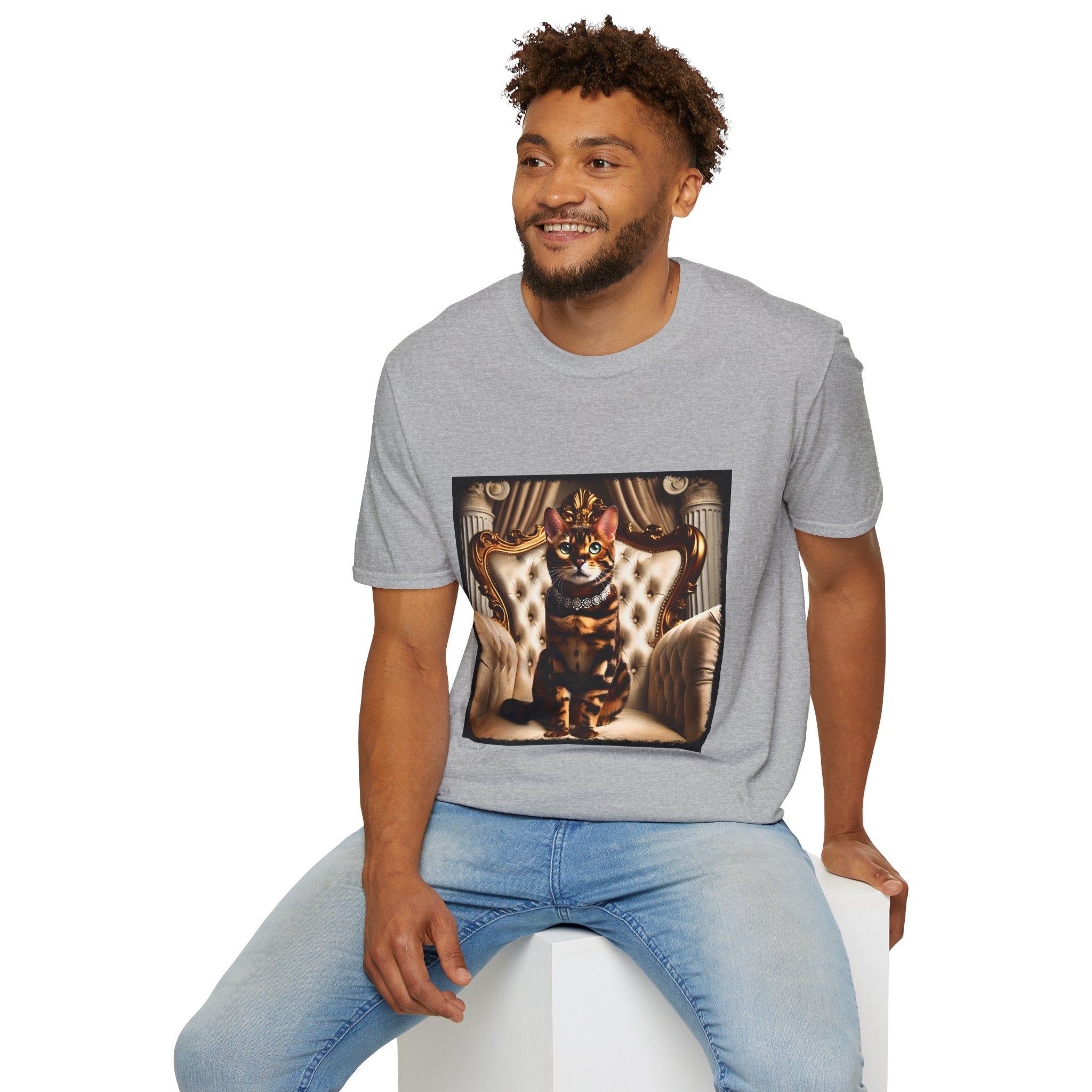 Bengal Cat Diamond Princess | Unisex Cat T-Shirt