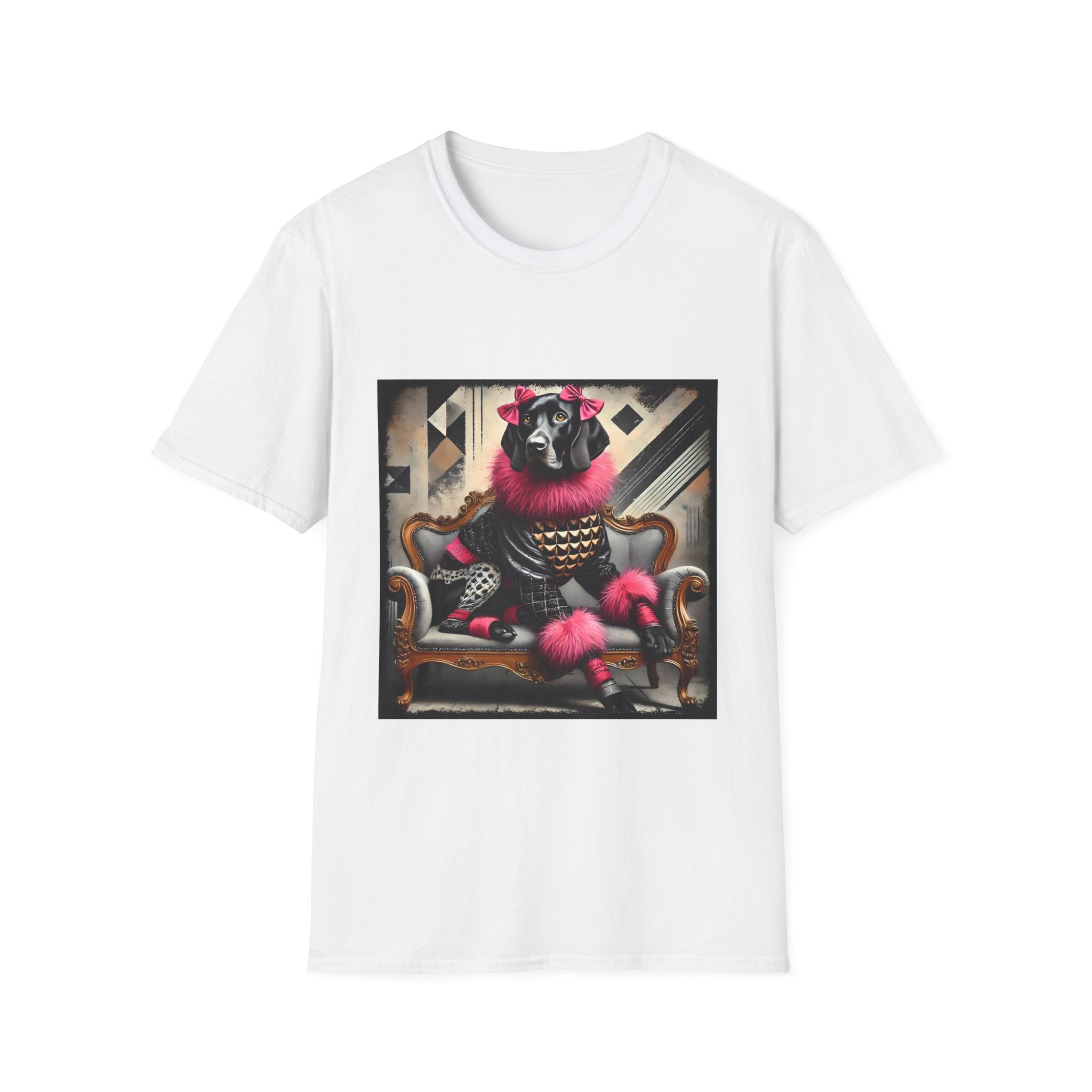 German Shorthaired Pointer Chic Rocker | Unisex Dog T-Shirt