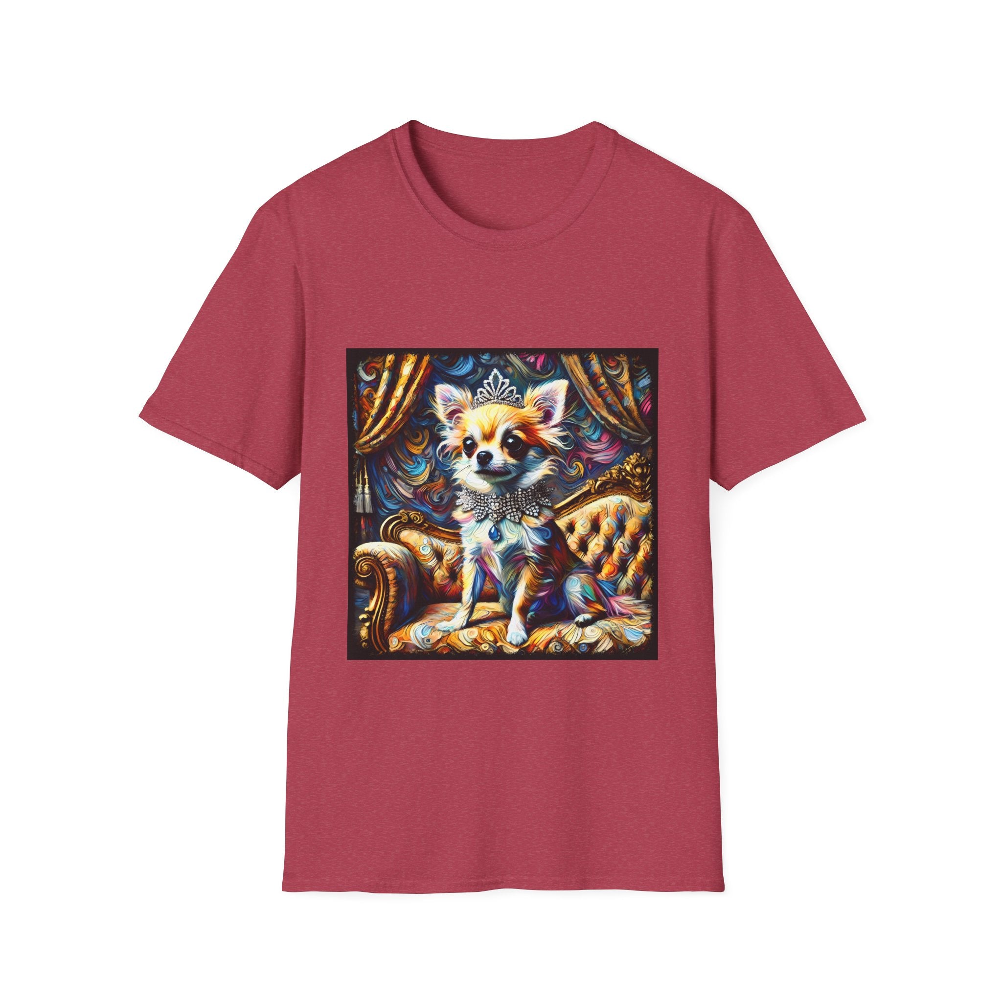 Chihuahua Diamond Diva Swirl | Unisex Dog T-Shirt