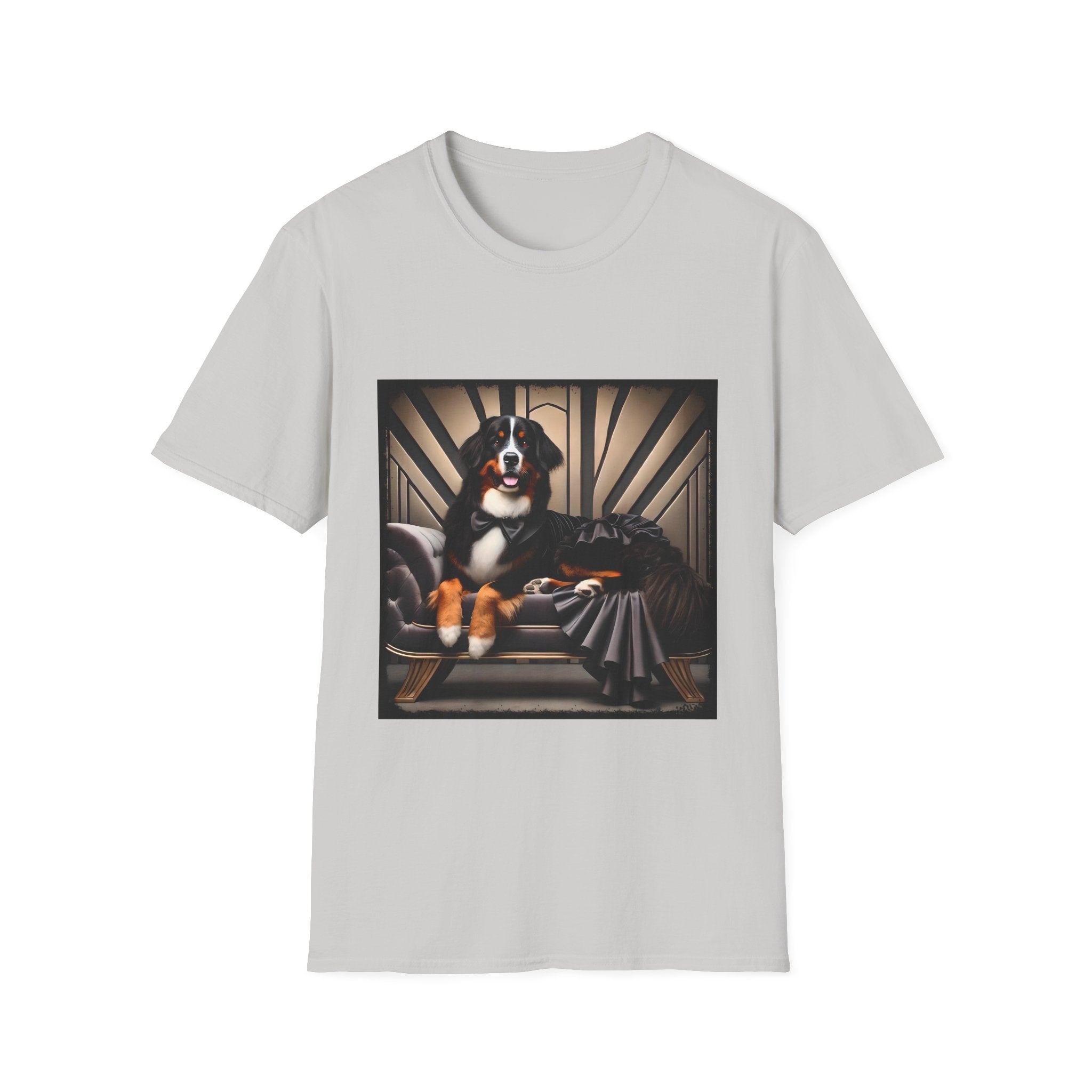 Bernese Mountain Dog Gatsby Gal | Unisex Dog T-Shirt