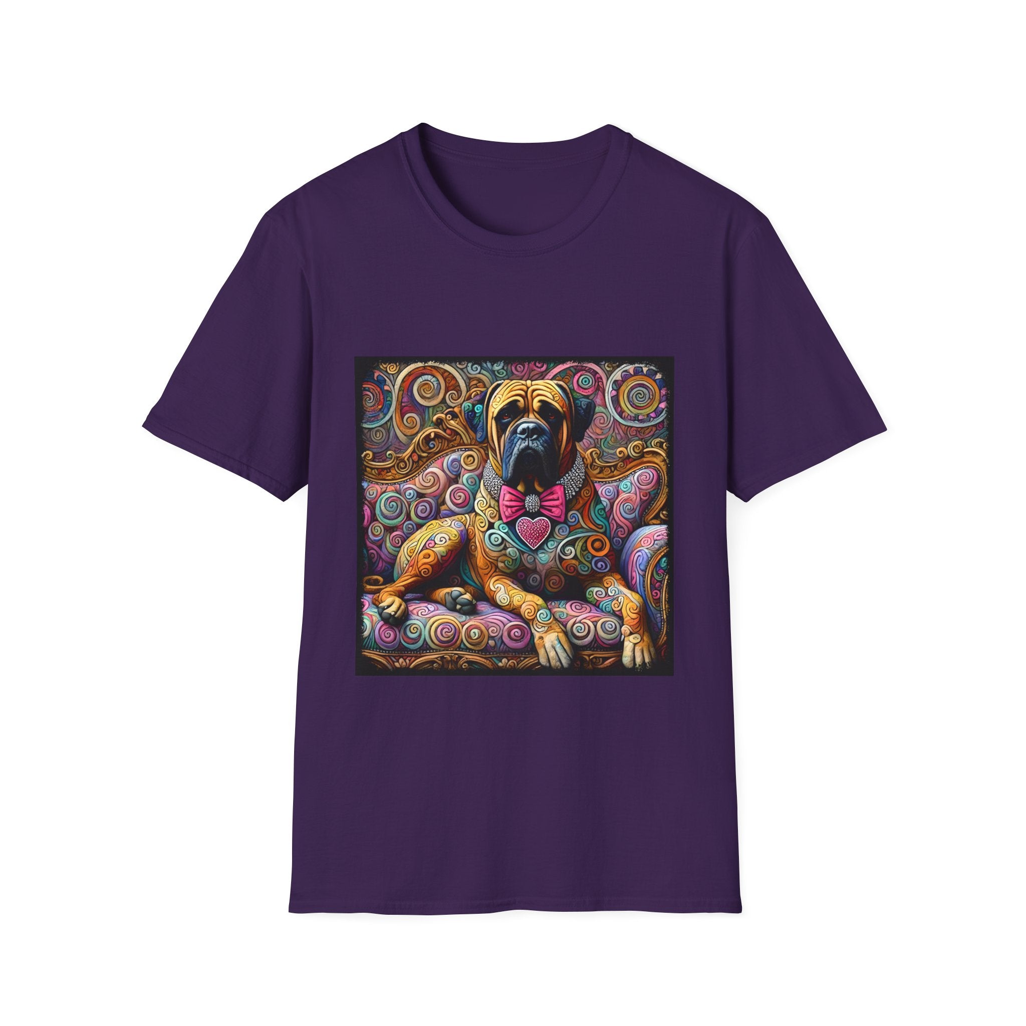 Bullmastiff Love Swirl | Unisex Dog T-Shirt