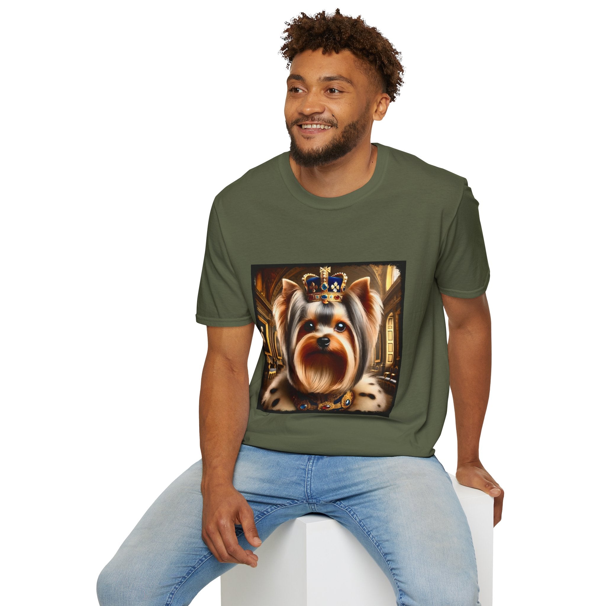 Yorkshire Terrier Royal Drip | Unisex Dog T-Shirt