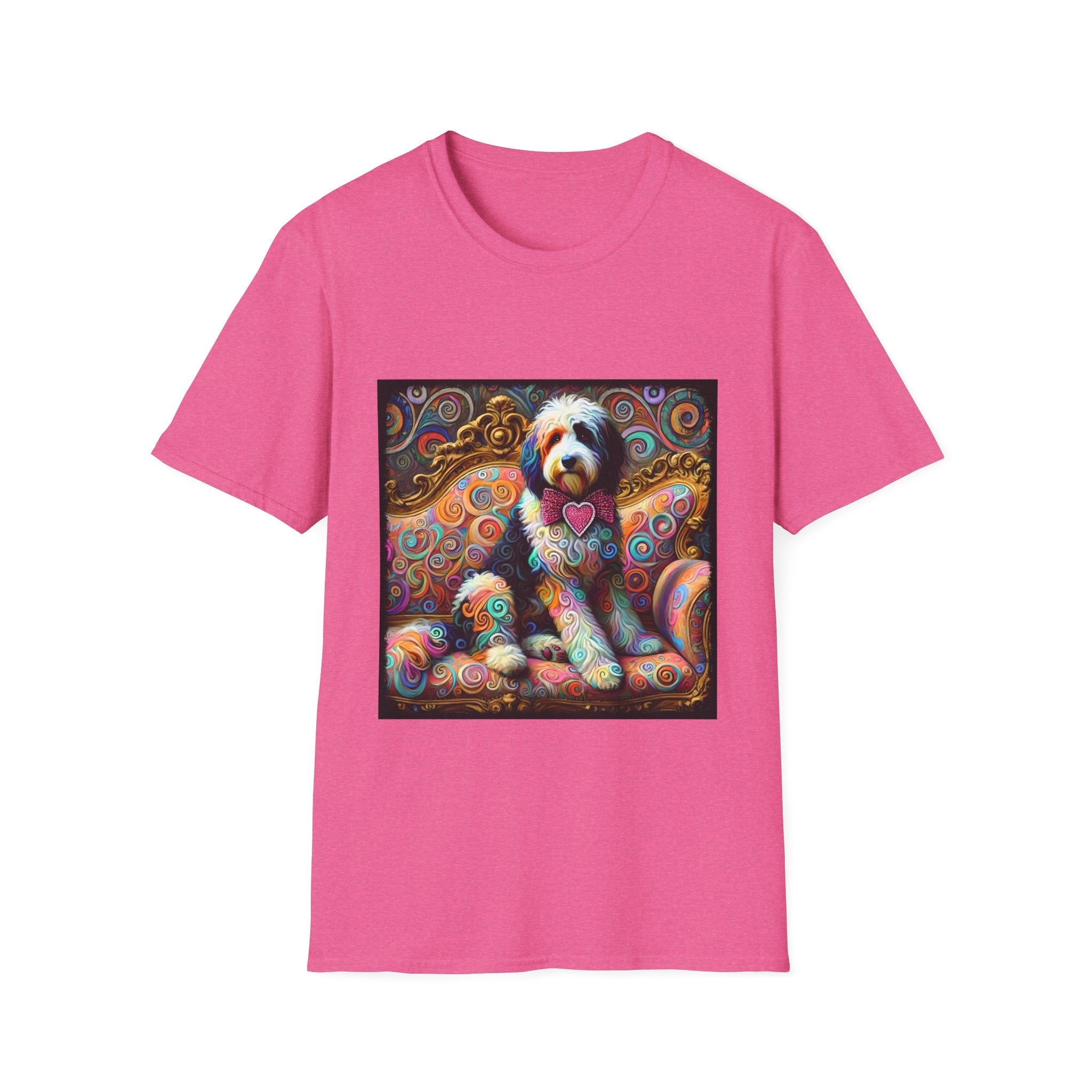 Bernedoodle Love Swirl | Unisex Dog T-Shirt