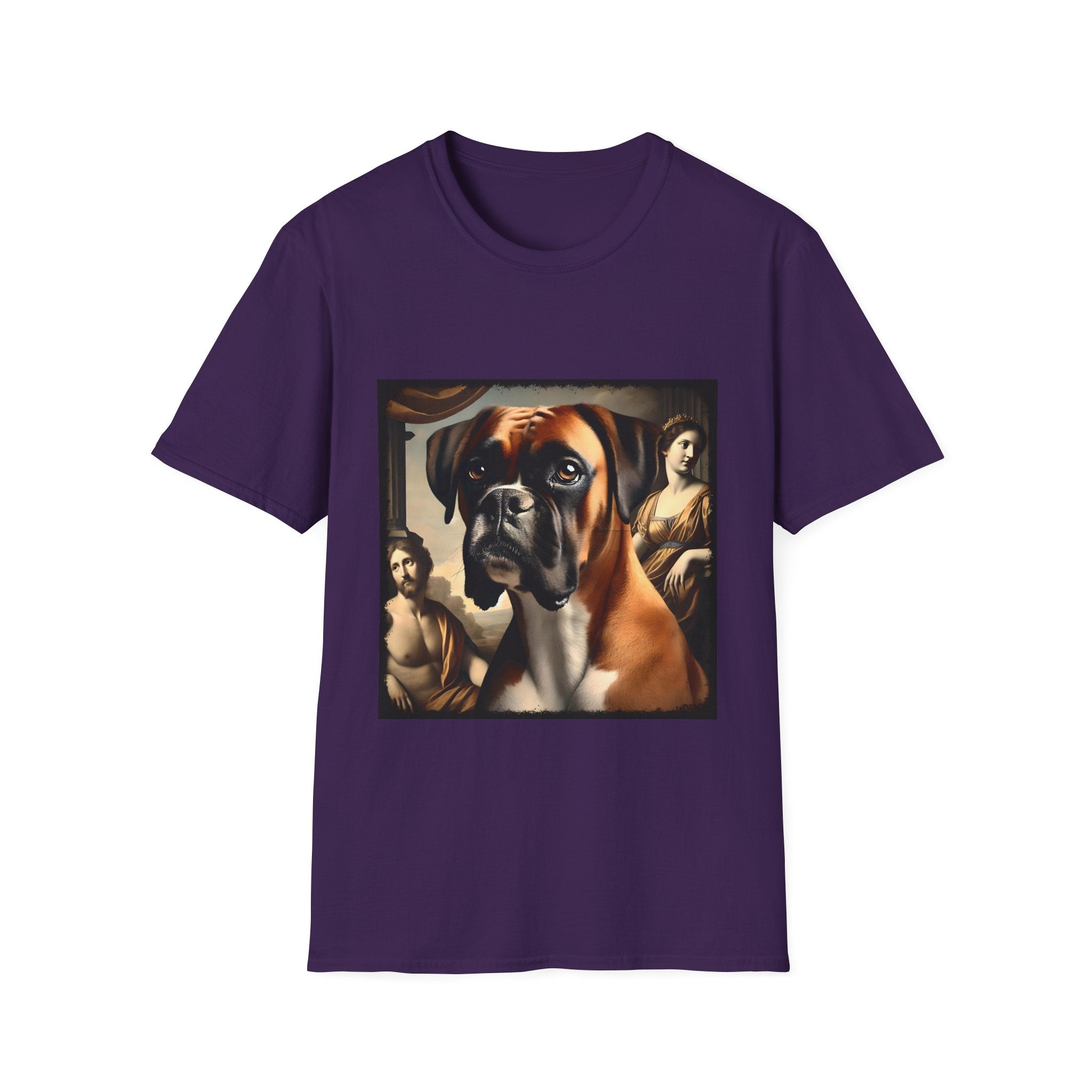 Boxer Posh Portrait | Unisex Dog T-Shirt