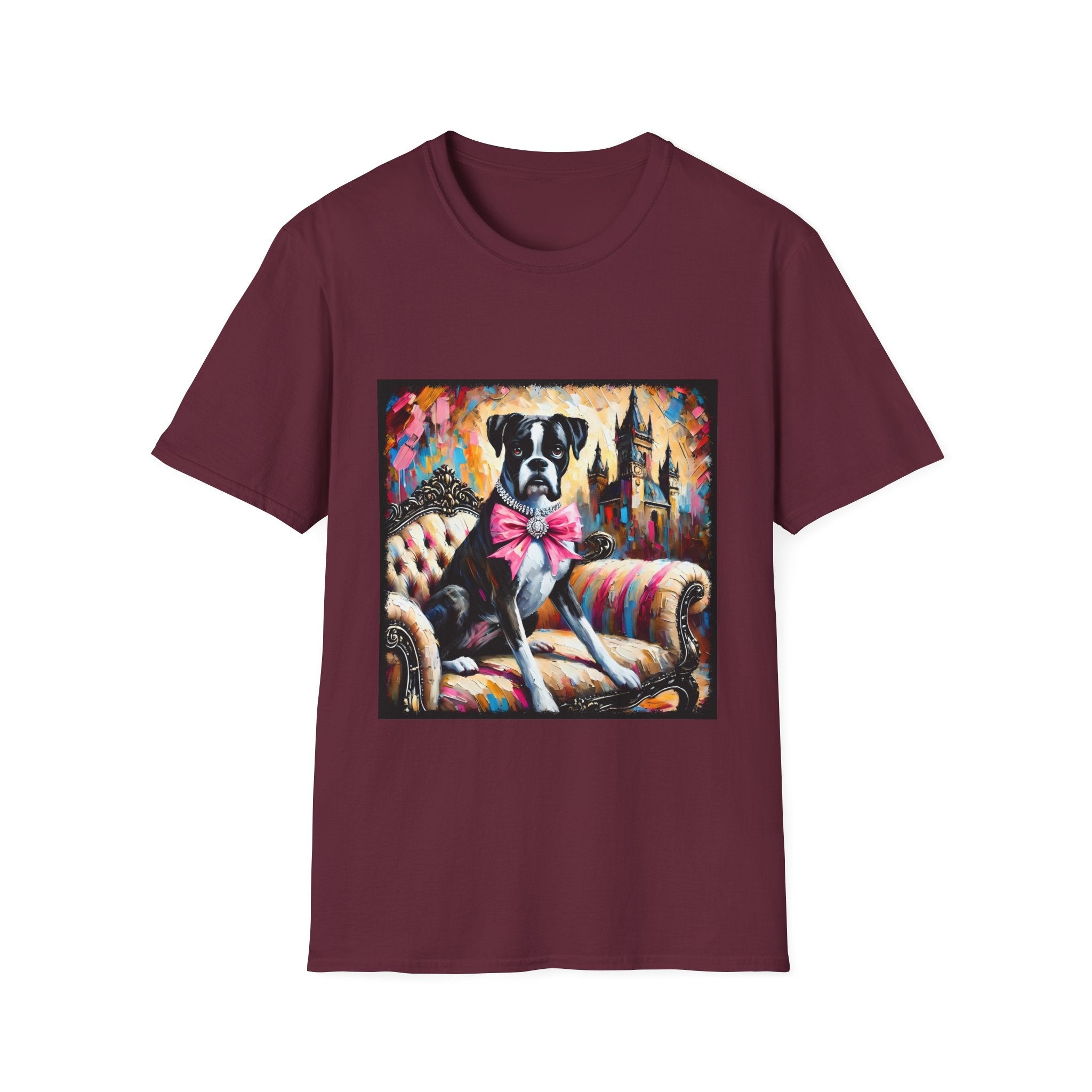 Boxer Pink Princess Classic | Unisex Dog T-Shirt