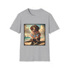 German Shorthaired Pointer Beach Babe | Unisex Dog T-Shirt