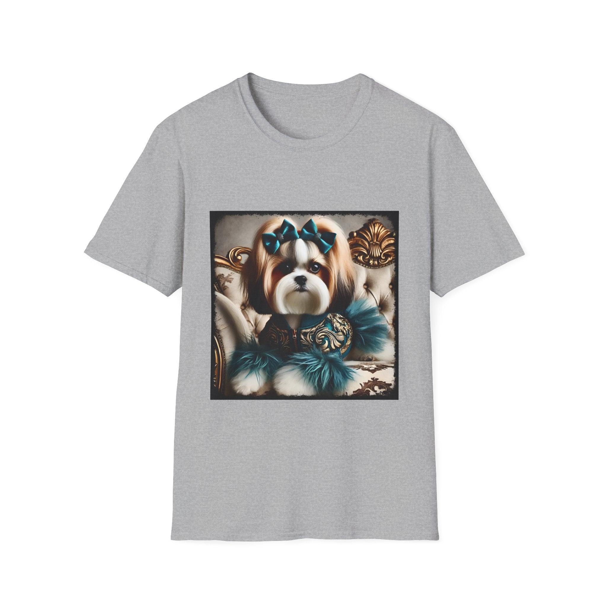 Shih Tzu Chic Muse | Unisex Dog T-Shirt