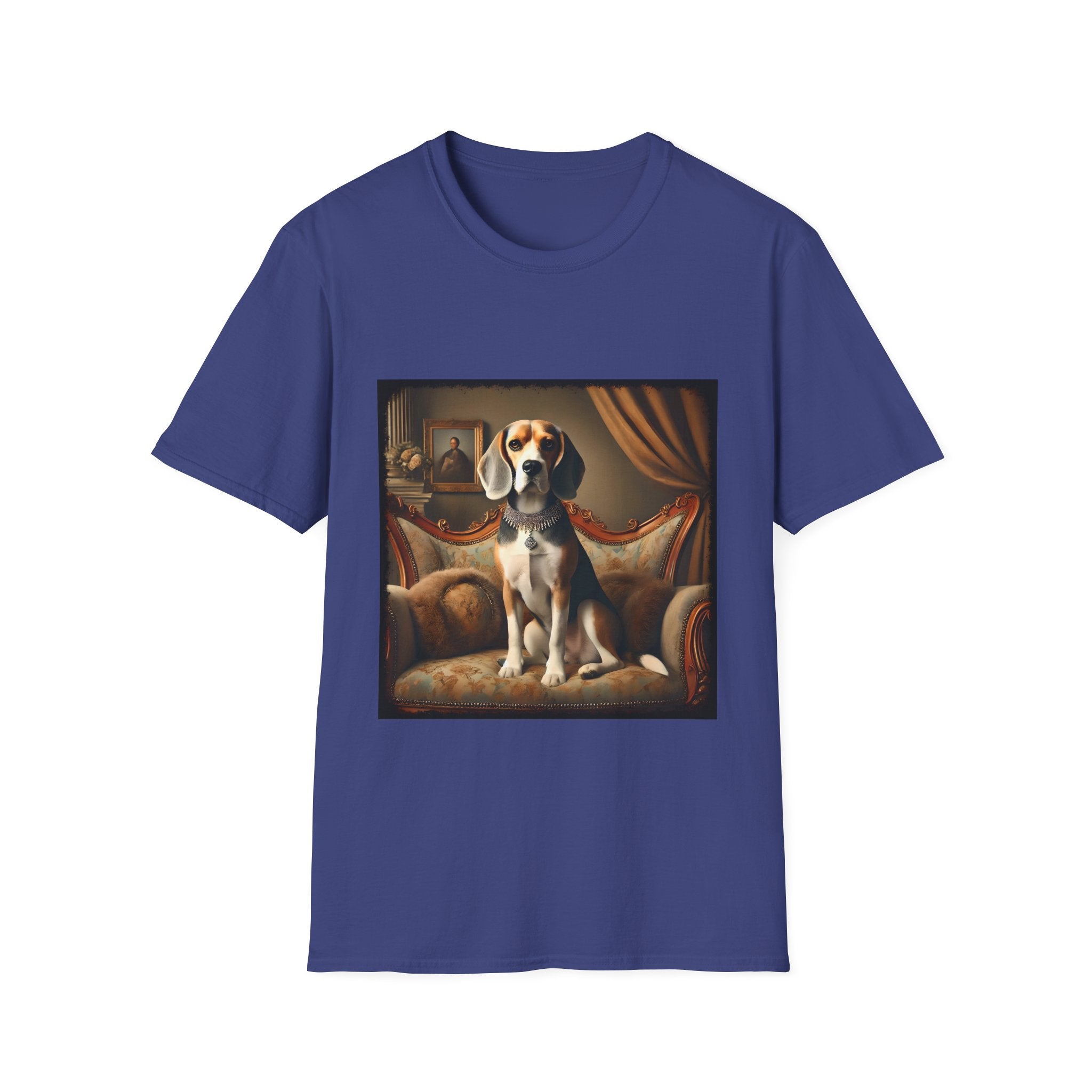 Beagle Princess Blue | Unisex Dog T-Shirt