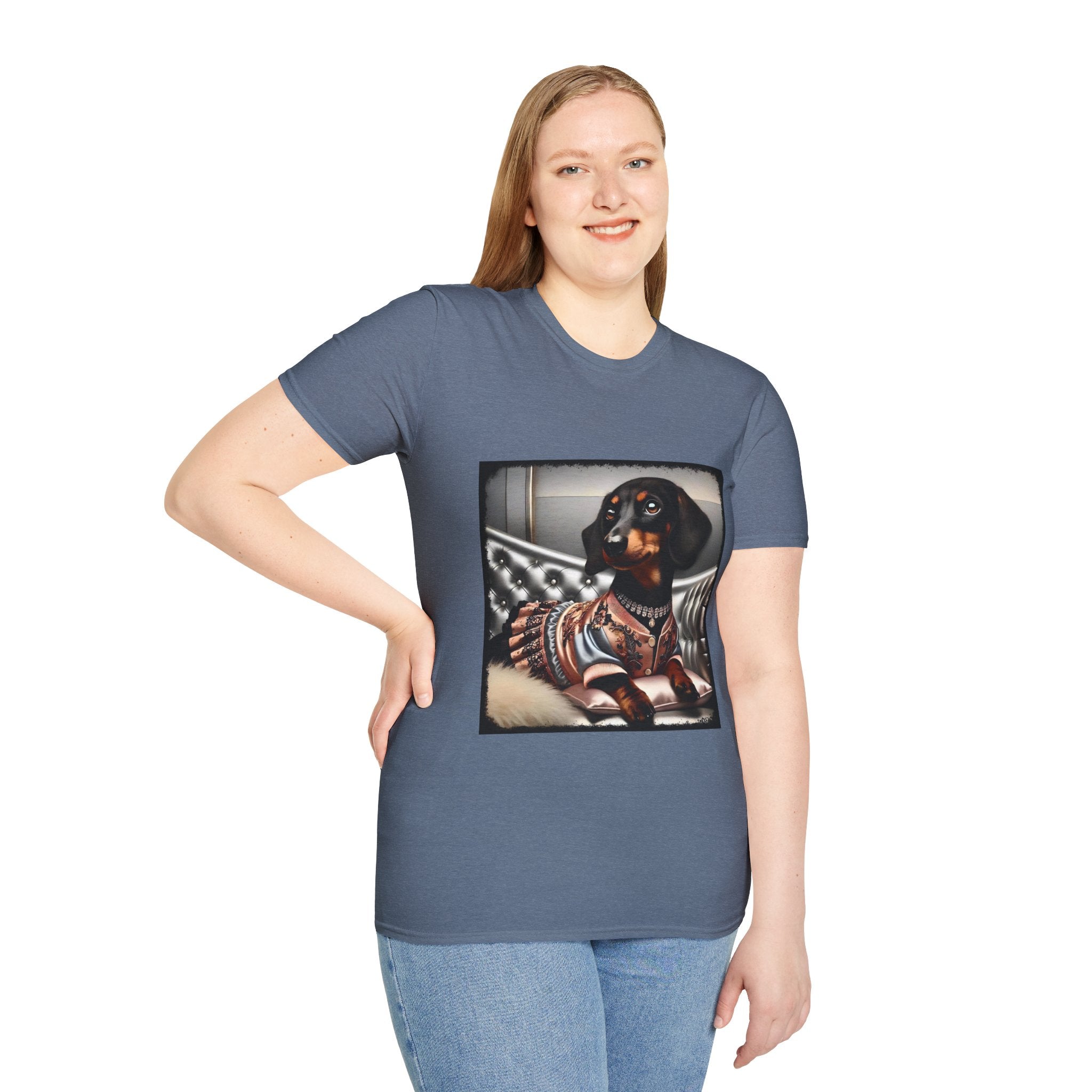 Dachshund Luxe Belle | Unisex Dog T-Shirt