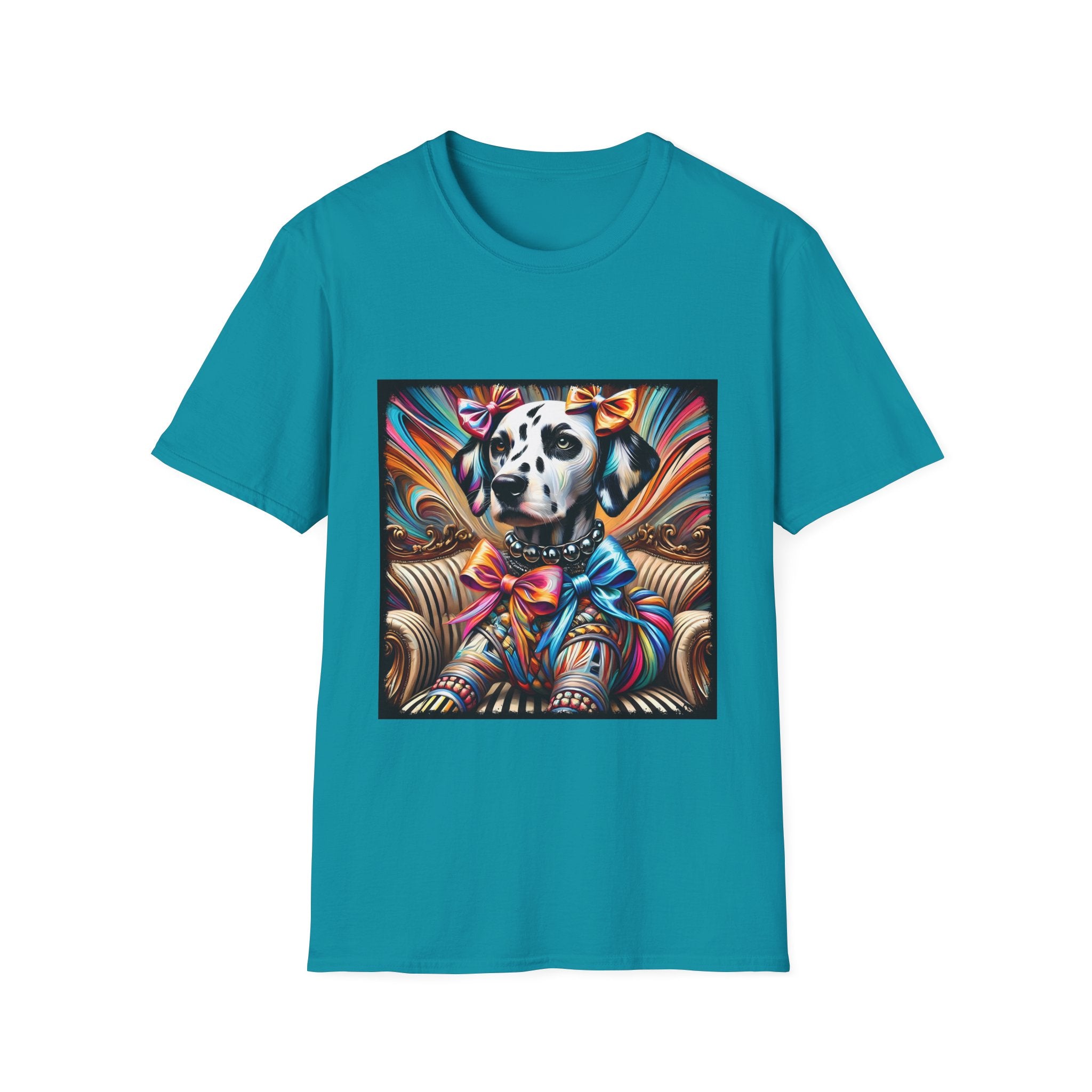 Dalmatian Vivid Rocker  | Unisex Dog T-Shirt