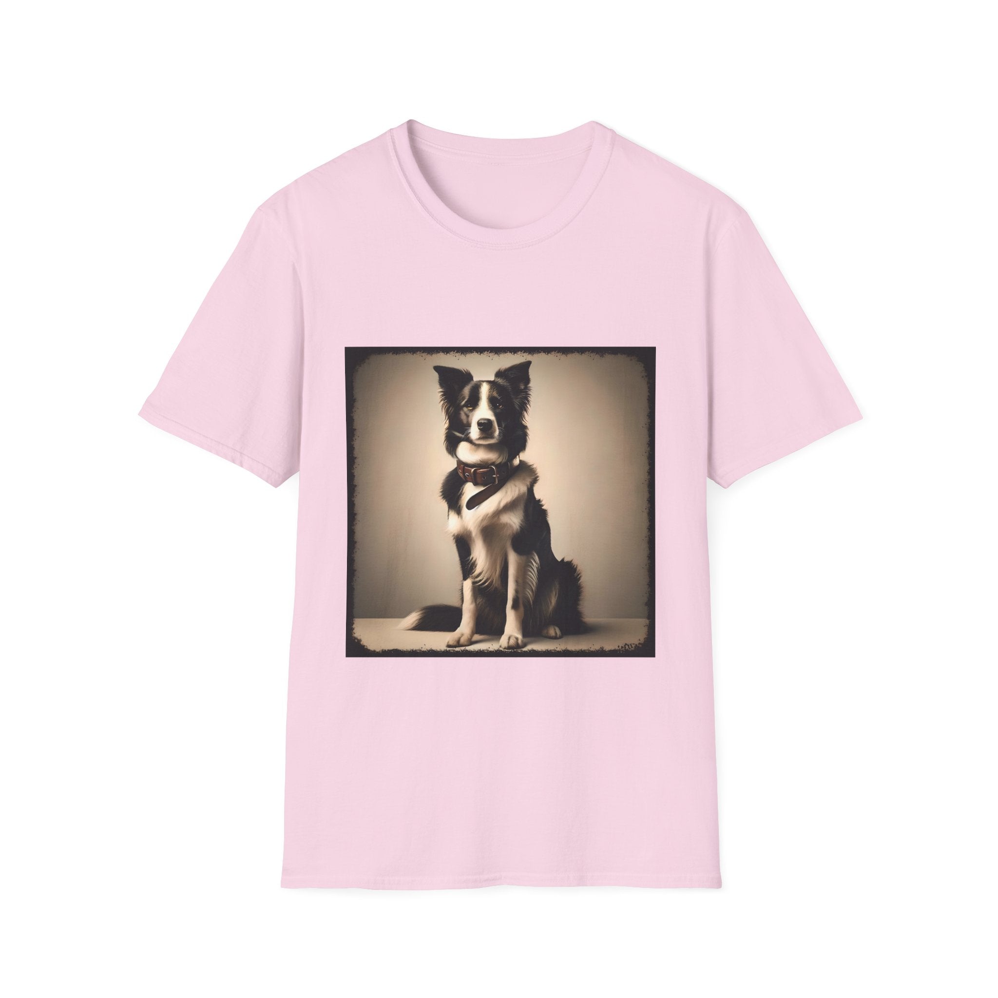 Border Collie Composed Charm | Unisex Dog T-Shirt
