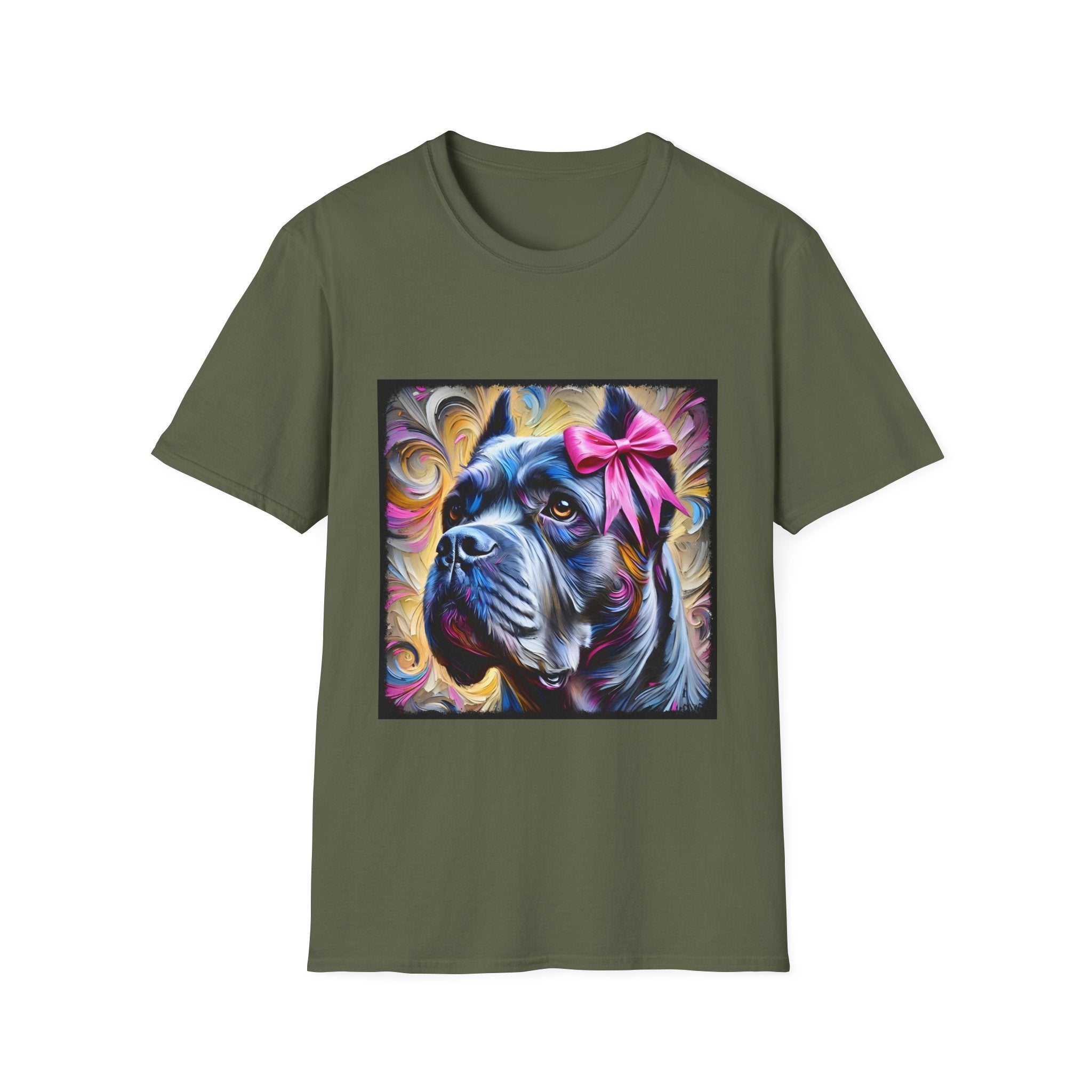 Cane Corso Golden Swirl | Unisex Dog T-Shirt