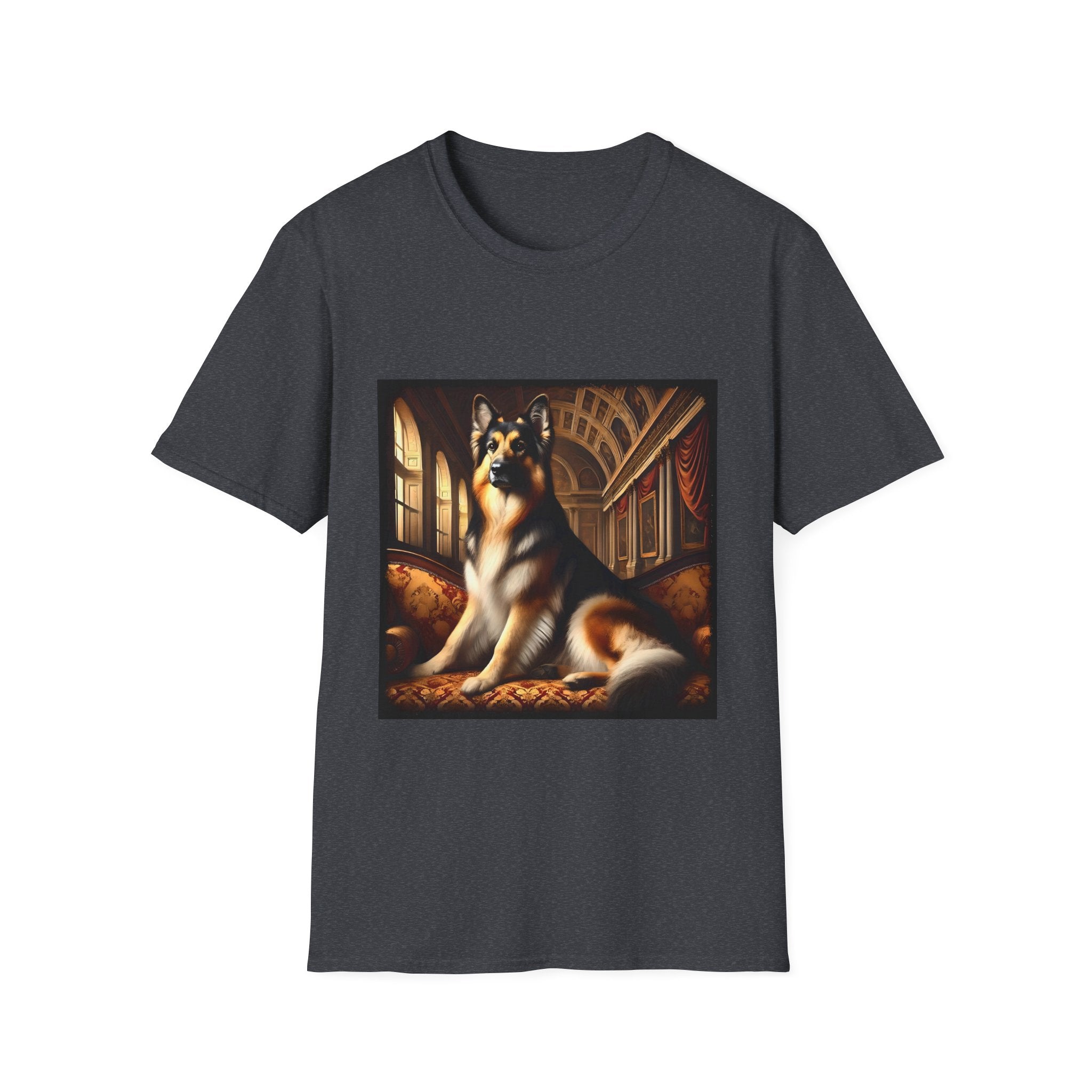 German Shepherd Dashing Duke | Unisex Dog T-Shirt