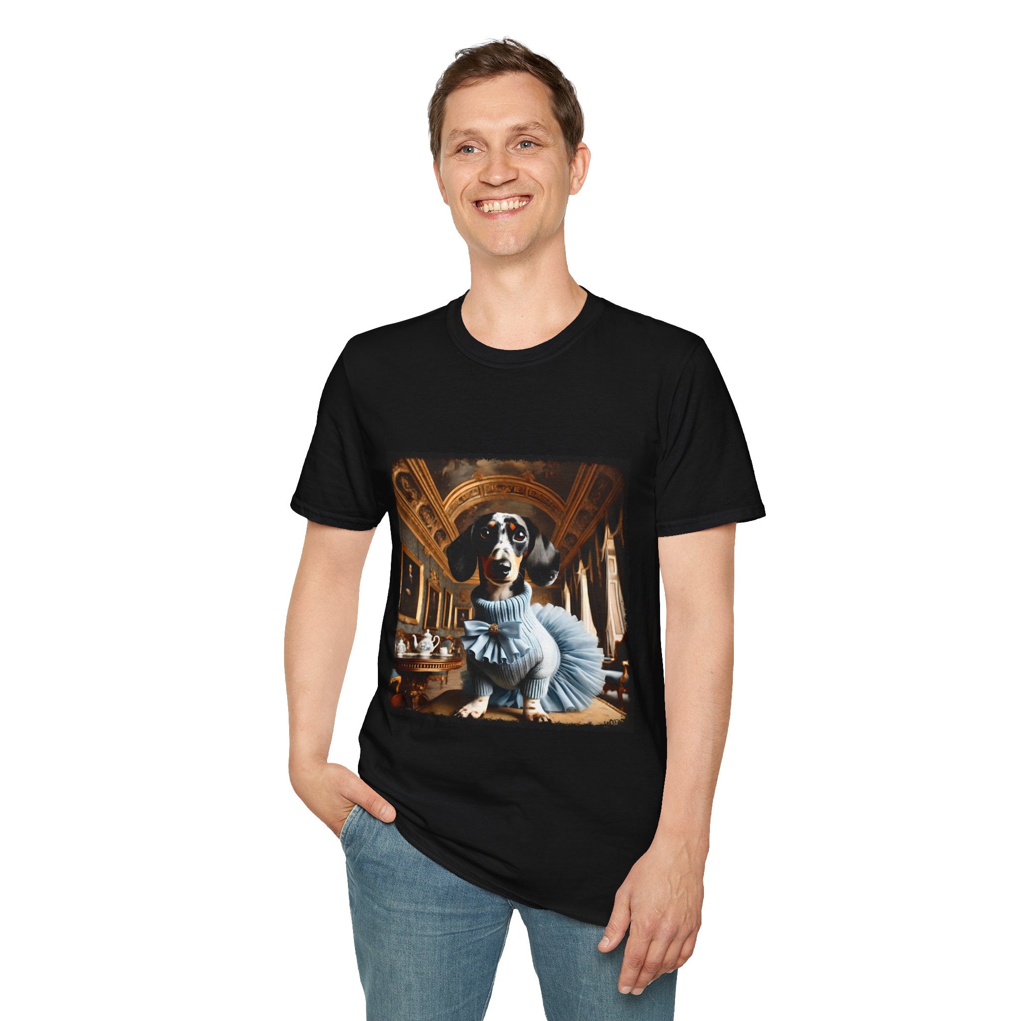Dachshund Royal Runaway | Unisex Dog T-Shirt