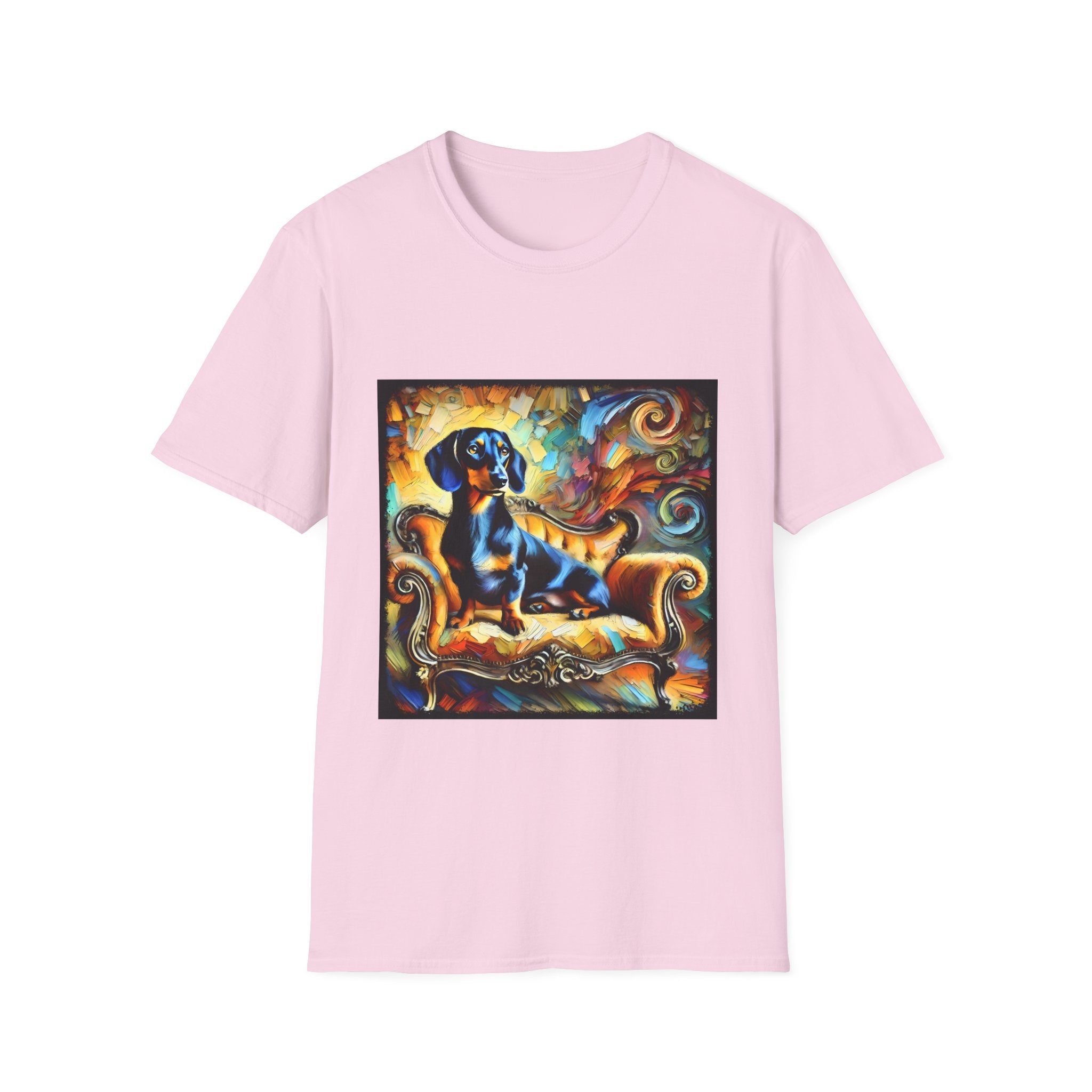 Dachshund Bold Swirl | Unisex Dog T-Shirt