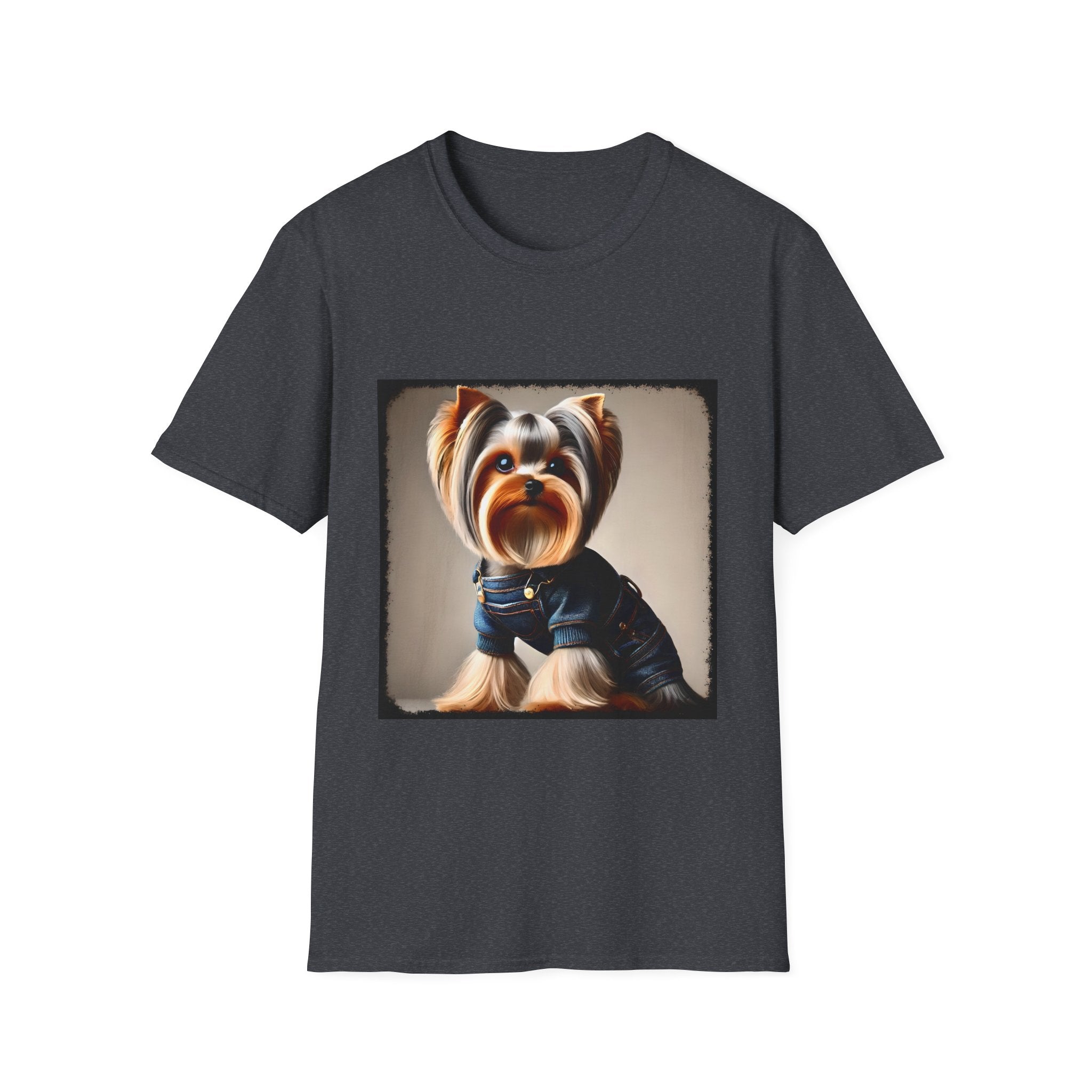 Yorkshire Terrier Denim Belle | Unisex Dog T-Shirt