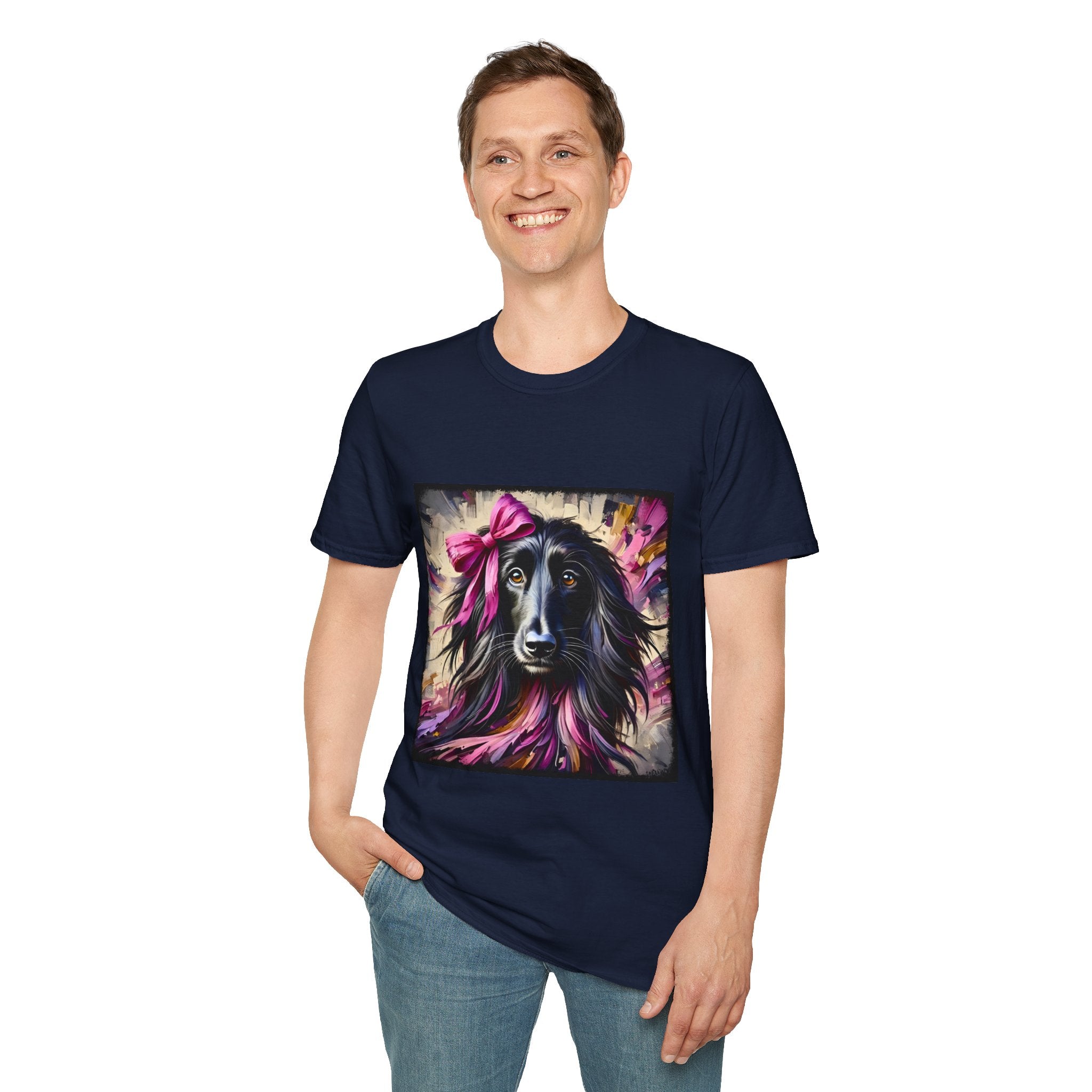 Afghan Hound Bold Classic | Unisex Dog T-Shirt