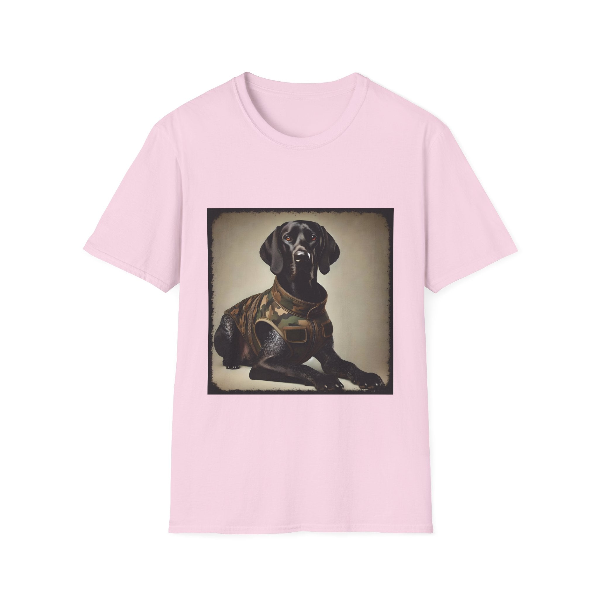 German Shorthaired Pointer Camo Cutie | Unisex Dog T-Shirt