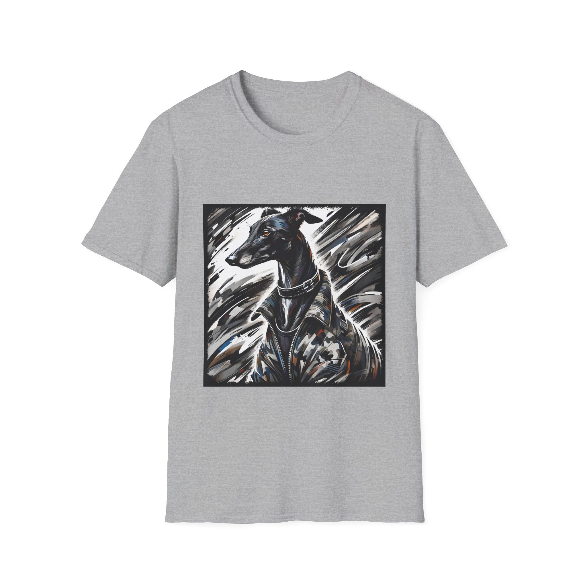 Greyhound Bold Camo Classic | Unisex Dog T-Shirt