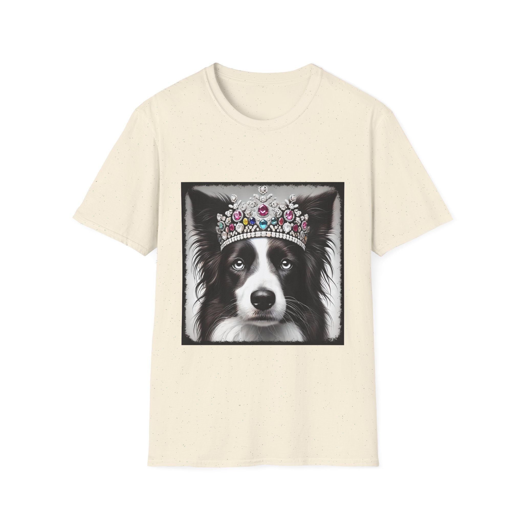 Border Collie Iconic Princess | Unisex Dog T-Shirt
