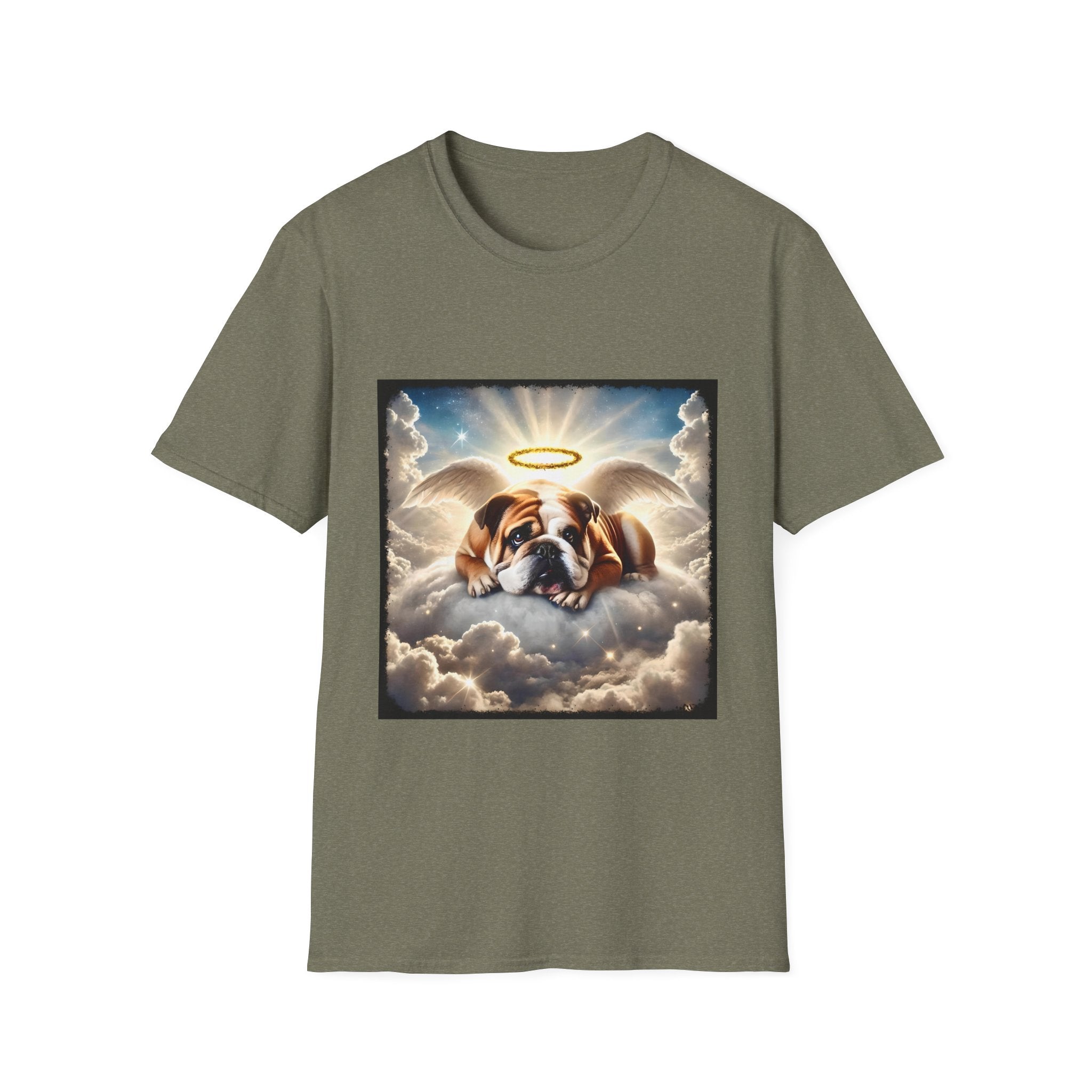 Bulldog Angel Baby | Unisex Dog T-Shirt