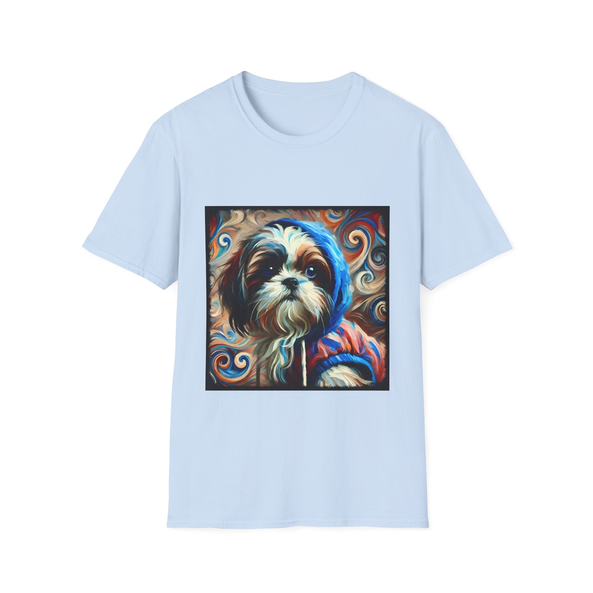 Shih Tzu Lowkey Swirl | Unisex Dog T-Shirt