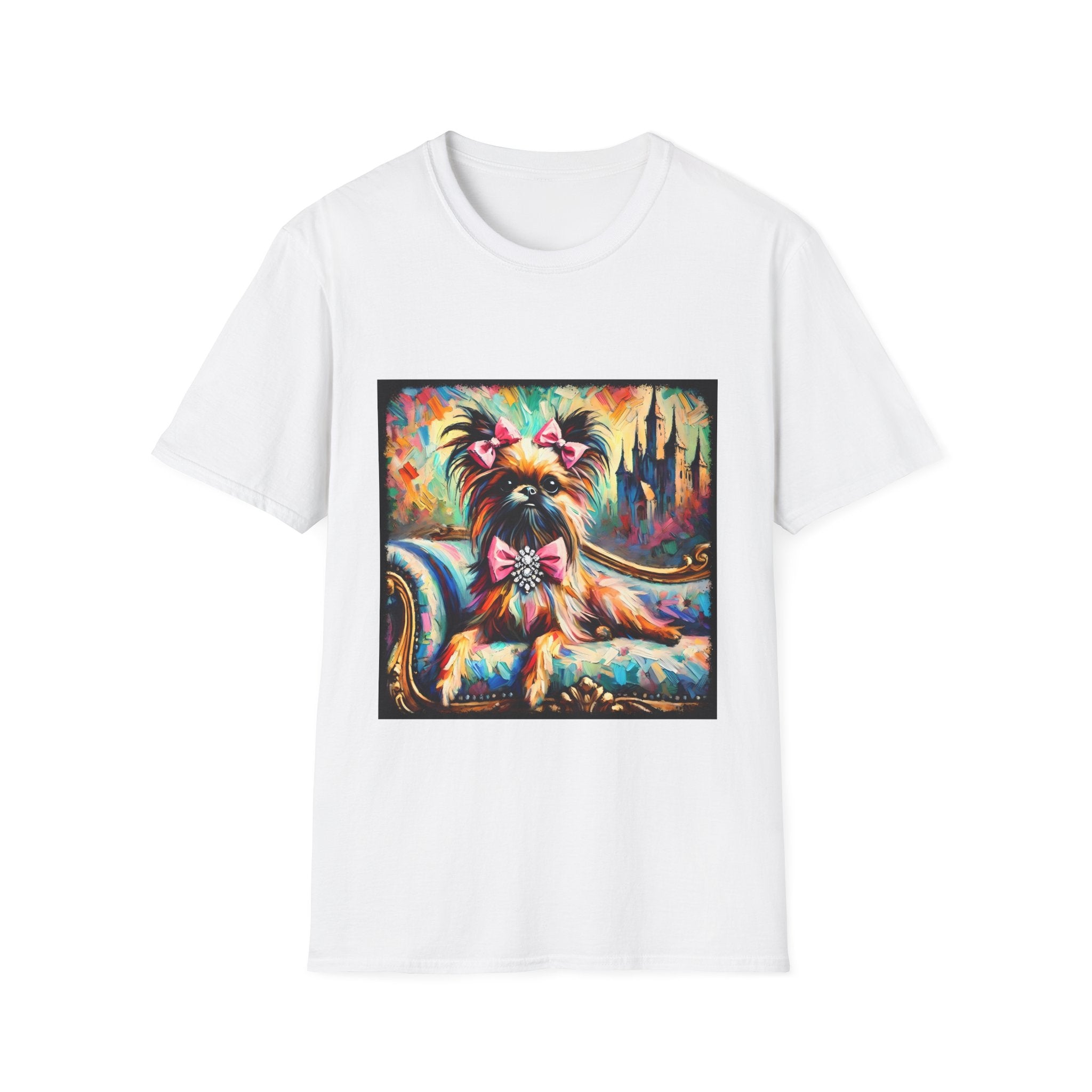Brussels Griffon Diamond Princess Classic | Unisex Dog T-Shirt