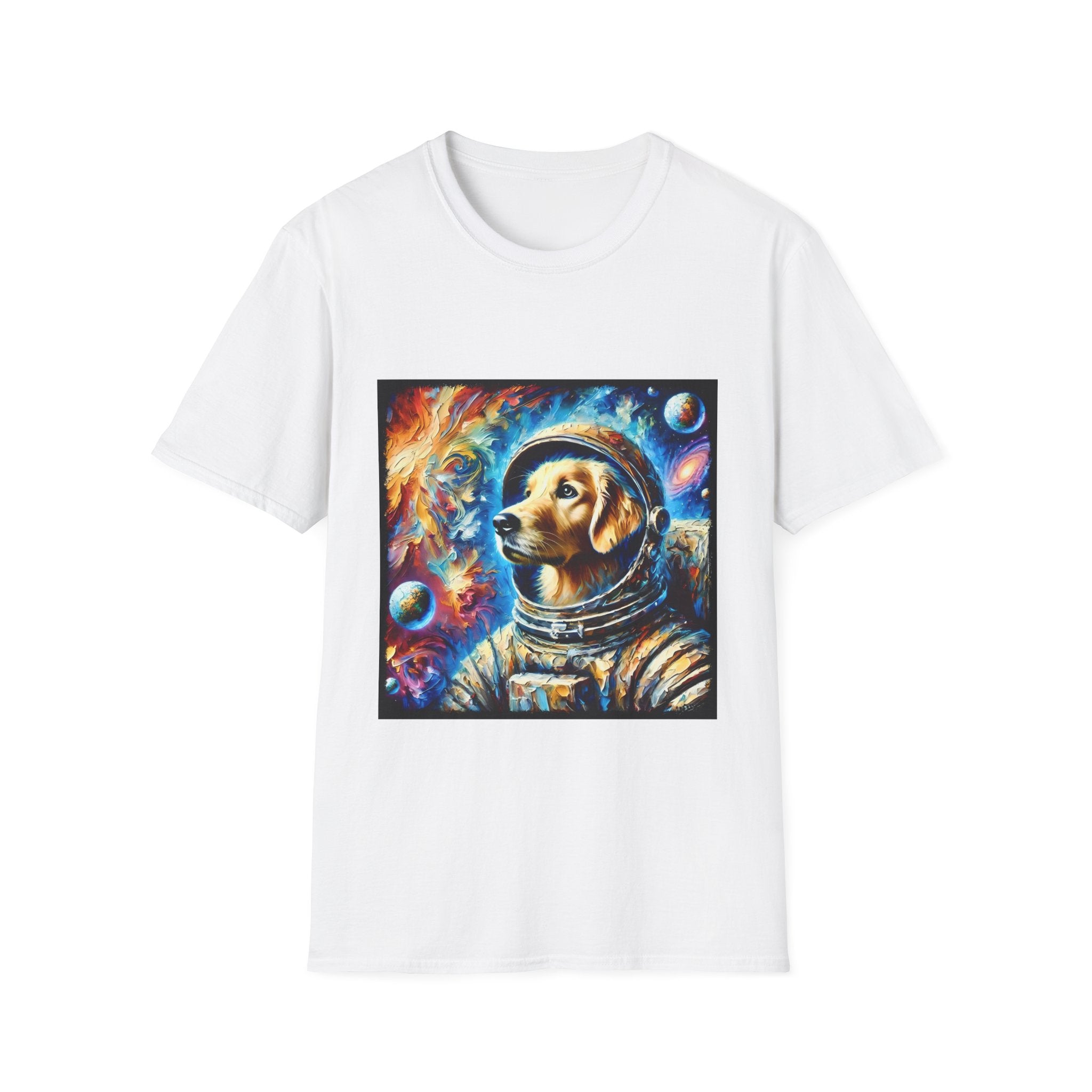 Golden Retriever Space Pup | Unisex Dog T-Shirt