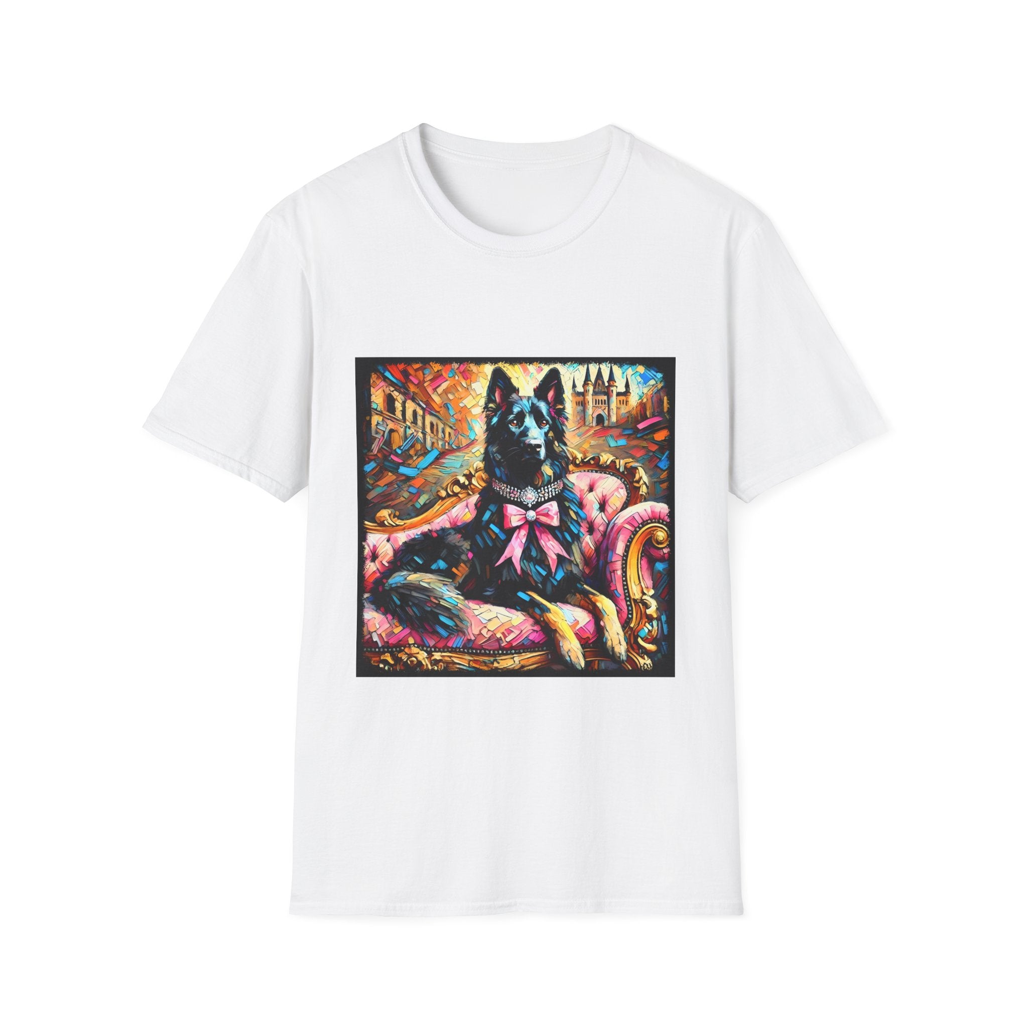 German Shepherd Diamond Princess Classic  | Unisex Dog T-Shirt