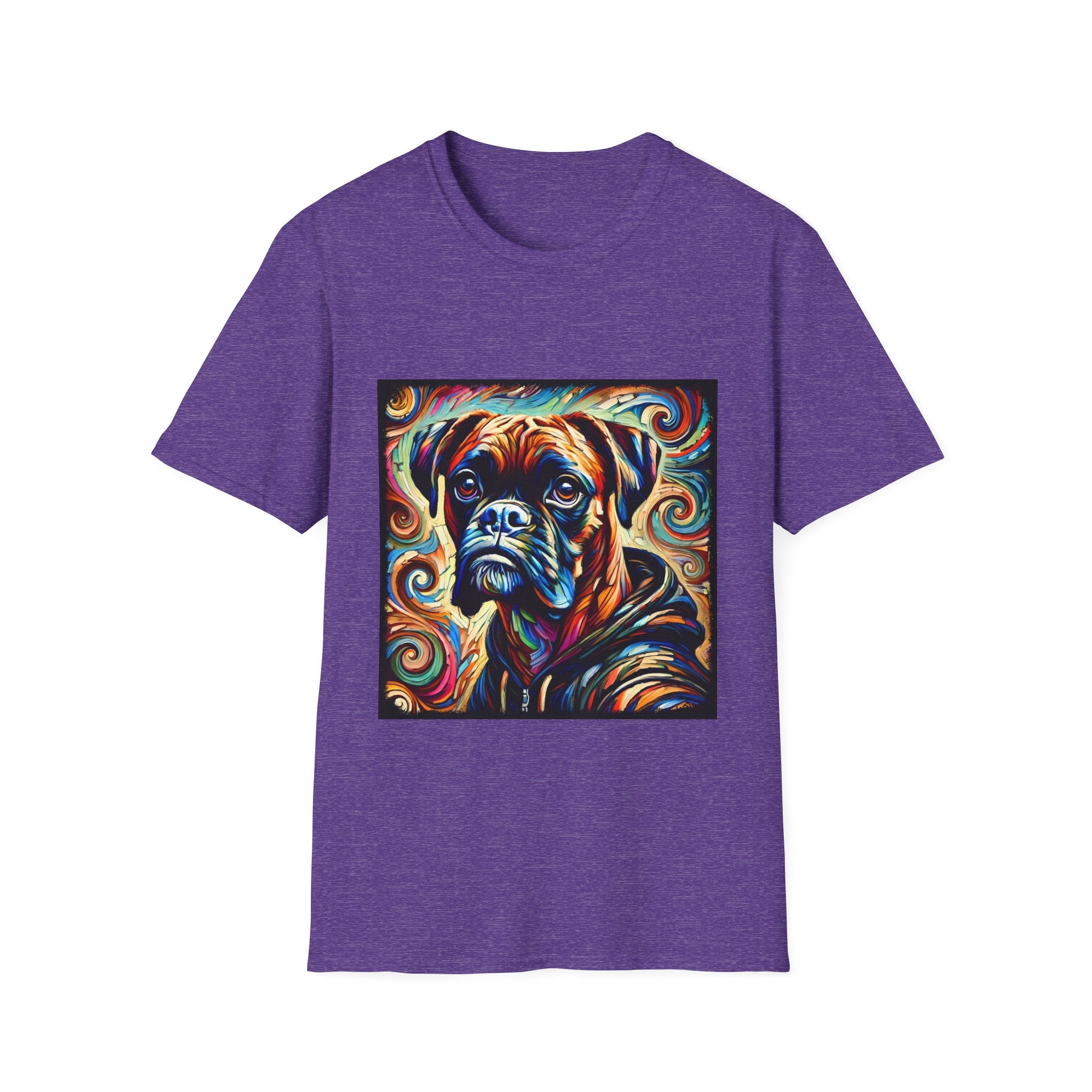 Boxer Relaxed Swirl | Unisex Dog T-Shirt