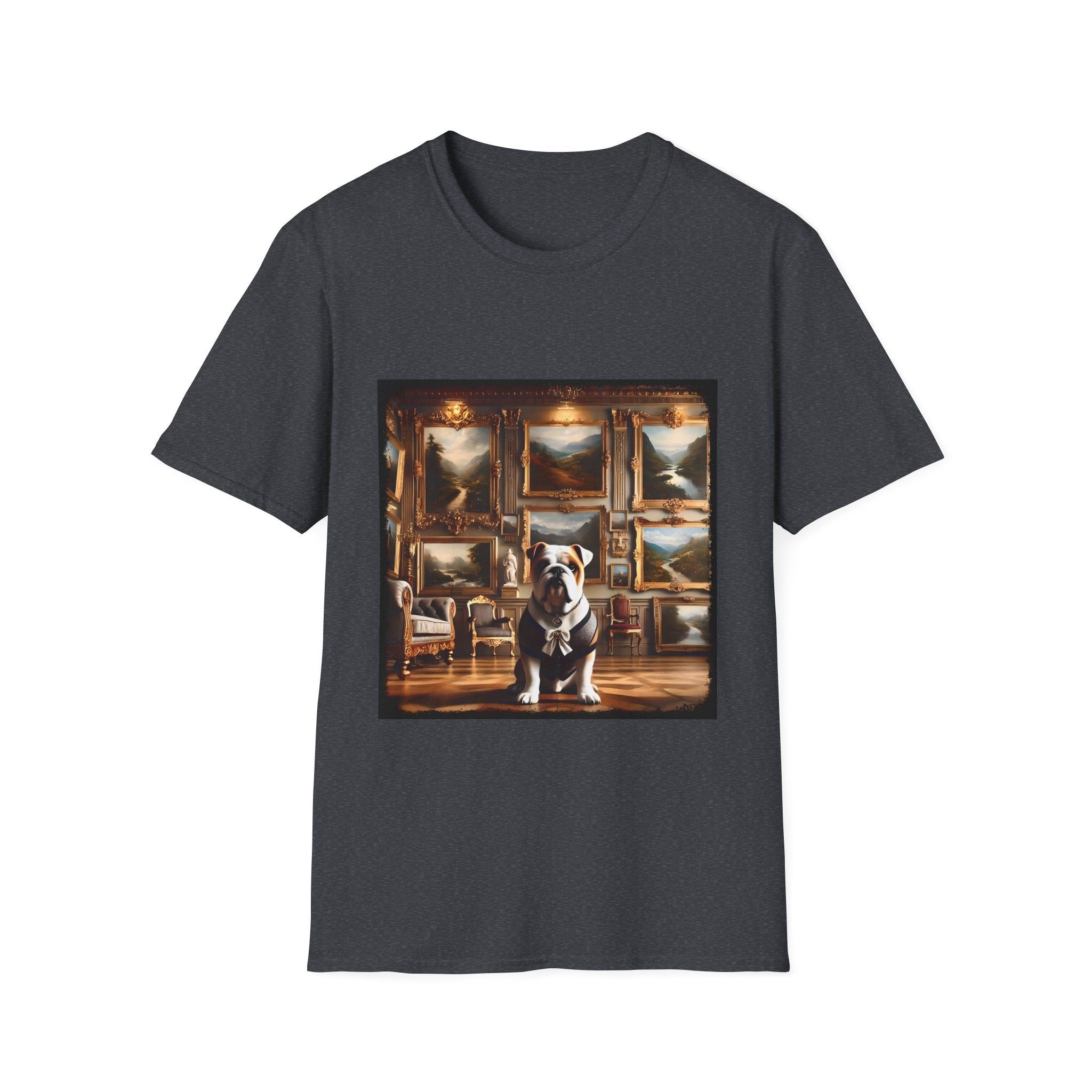 Bulldog Canvas Queen | Unisex Dog T-Shirt