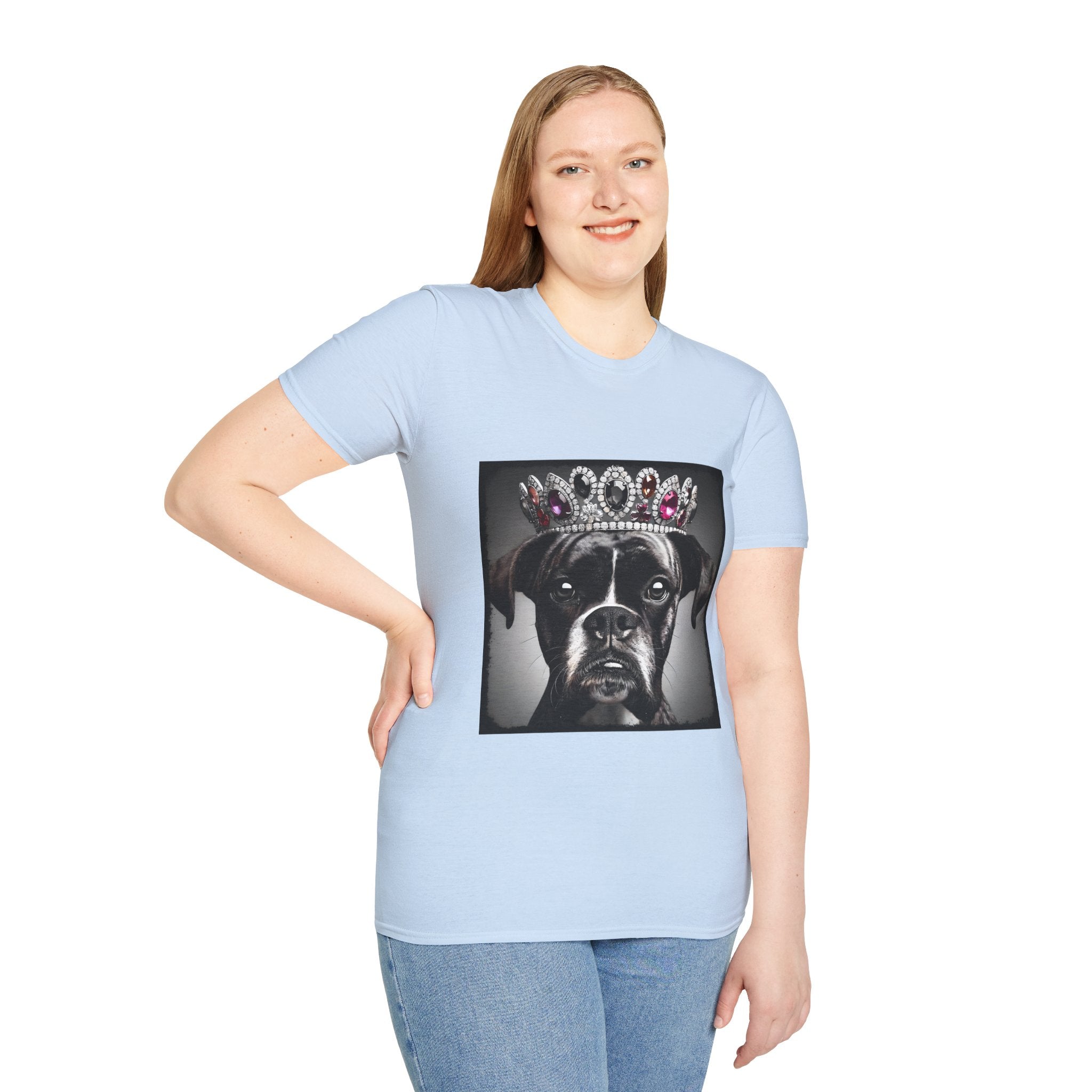 Boxer Iconic Princess | Unisex Dog T-Shirt