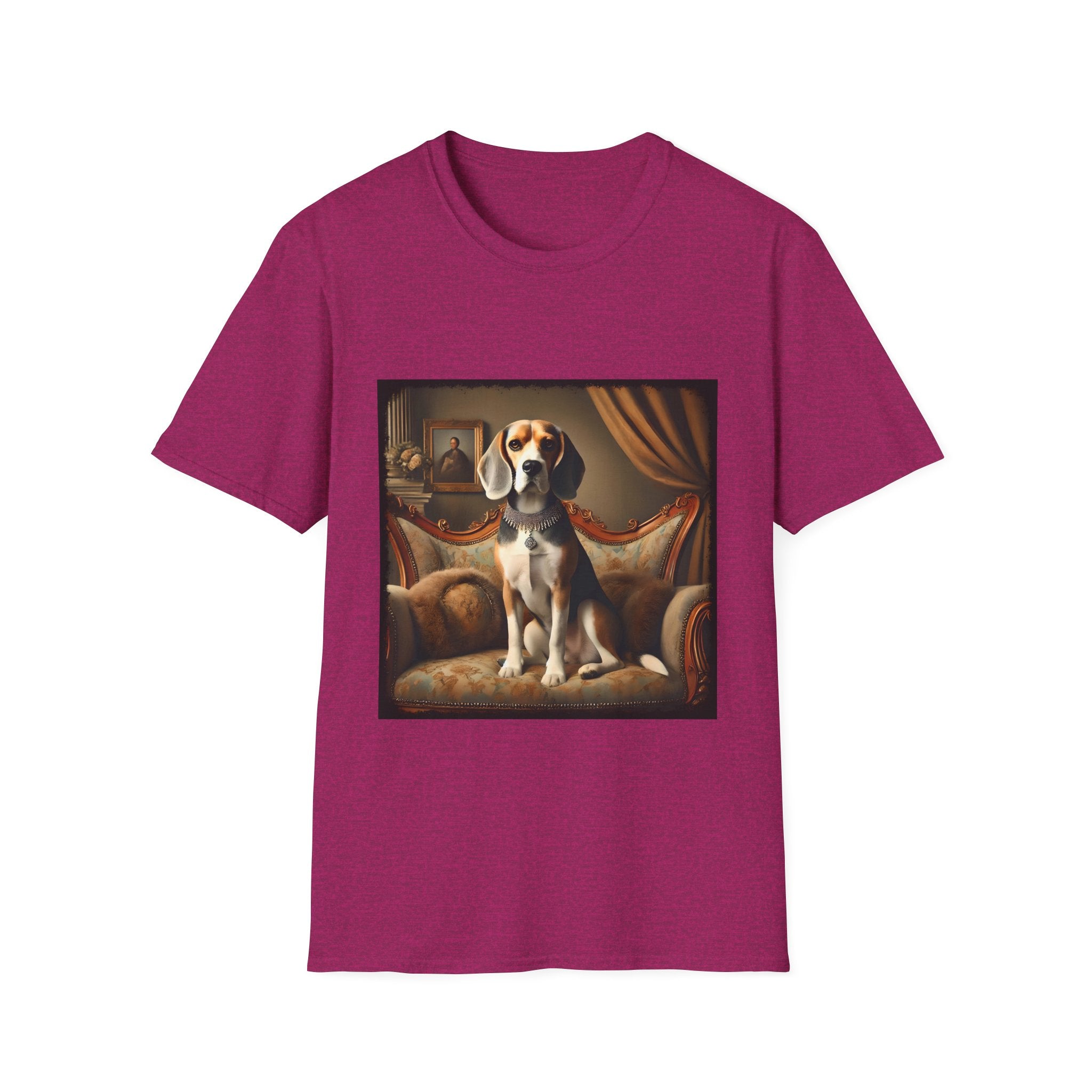 Beagle Princess Blue | Unisex Dog T-Shirt