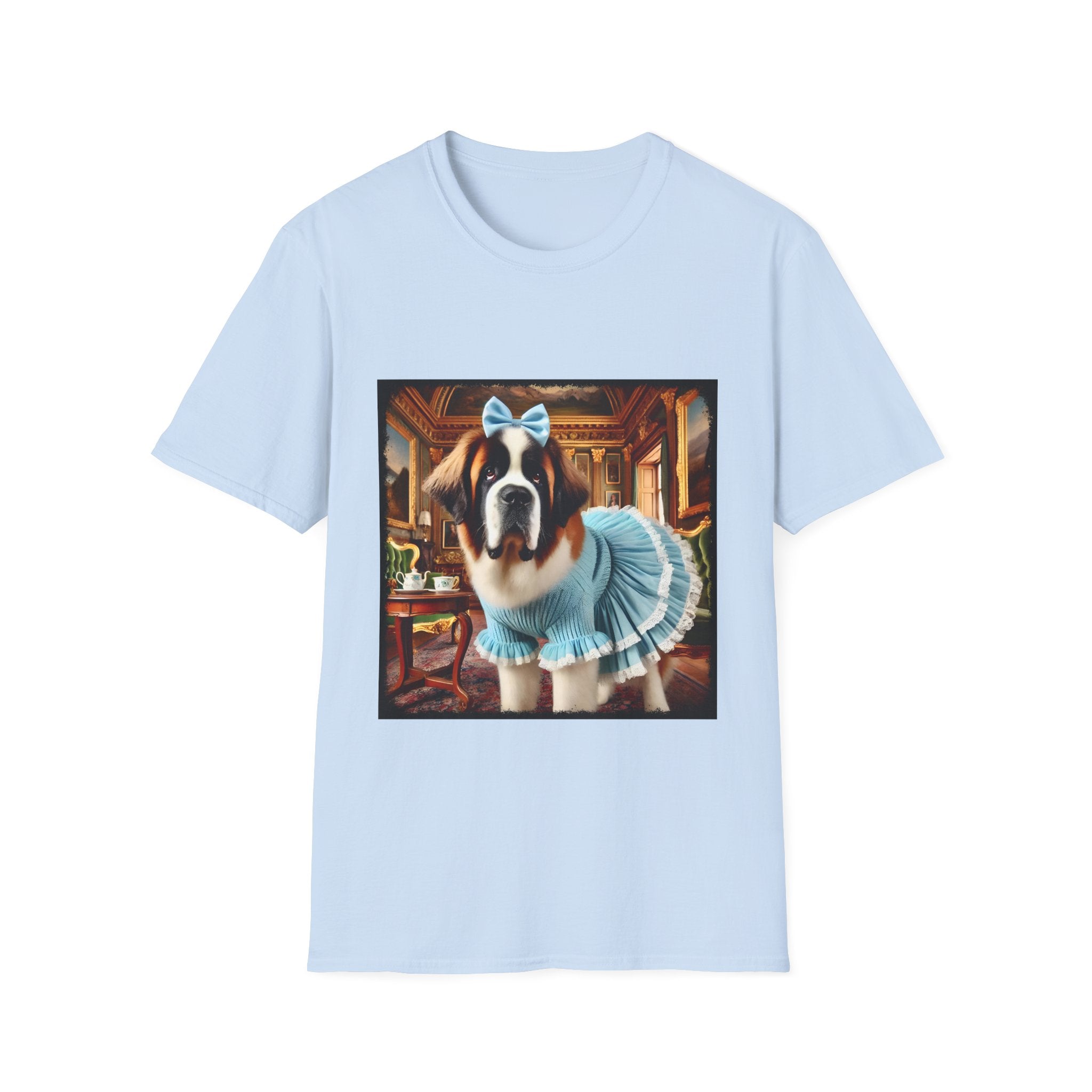 Saint Bernard Pampered Pup | Unisex Dog T-Shirt