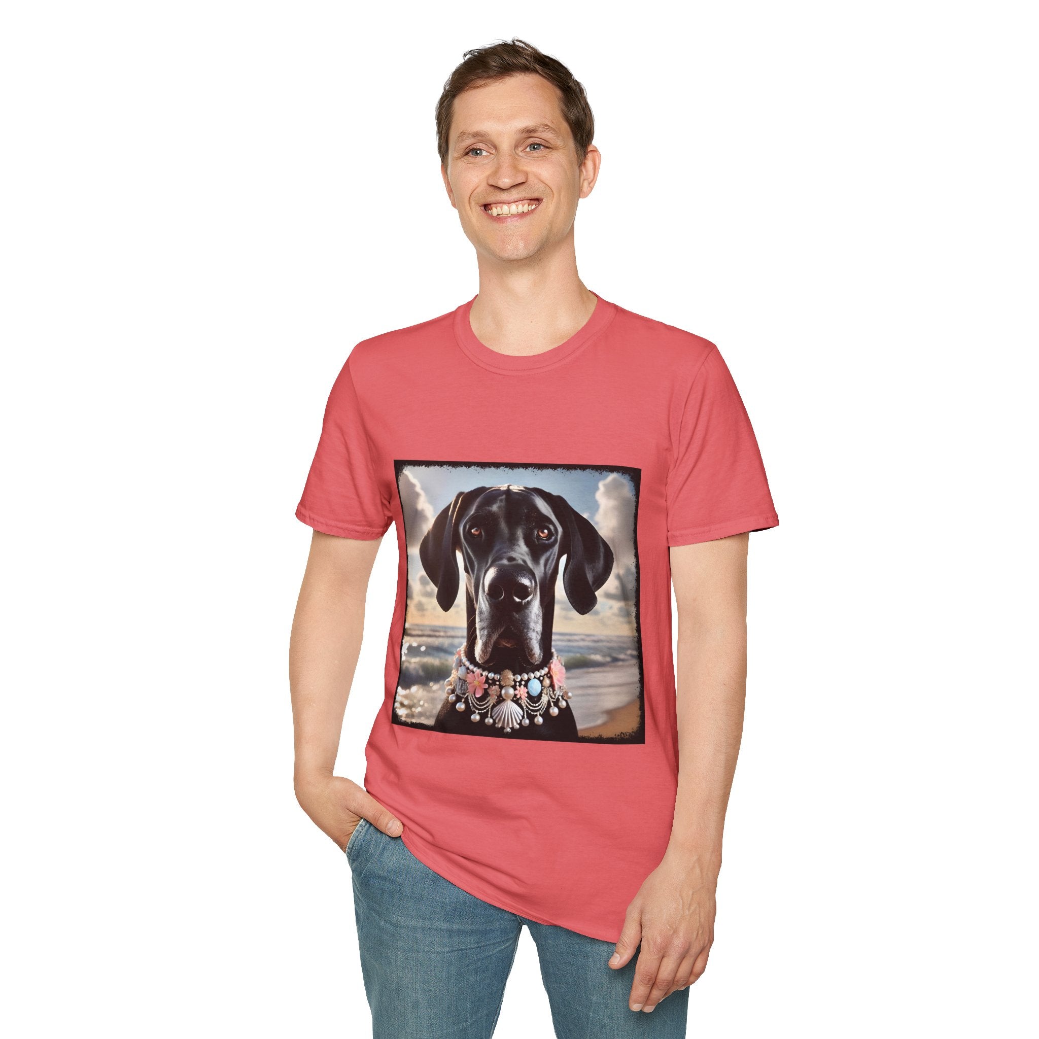 Great Dane Coastal Cutie | Unisex Dog T-Shirt