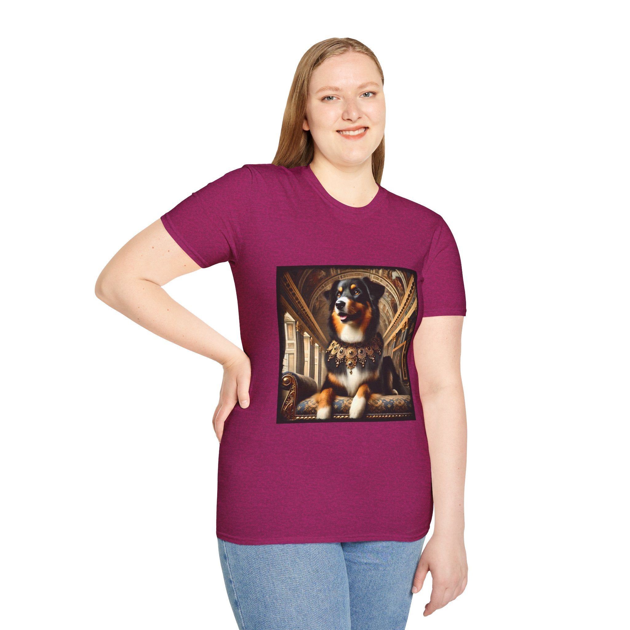 Australian Shepherd Opulent Bliss | Unisex Dog T-Shirt