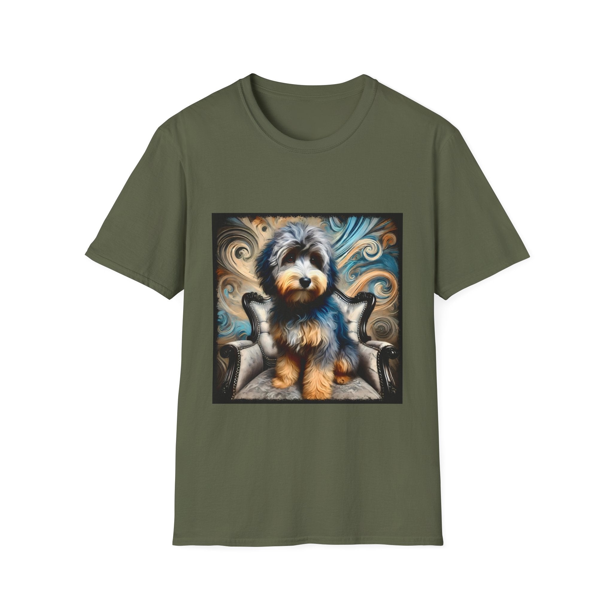 Aussiedoodle Ethereal Swirl | Unisex Dog T-Shirt