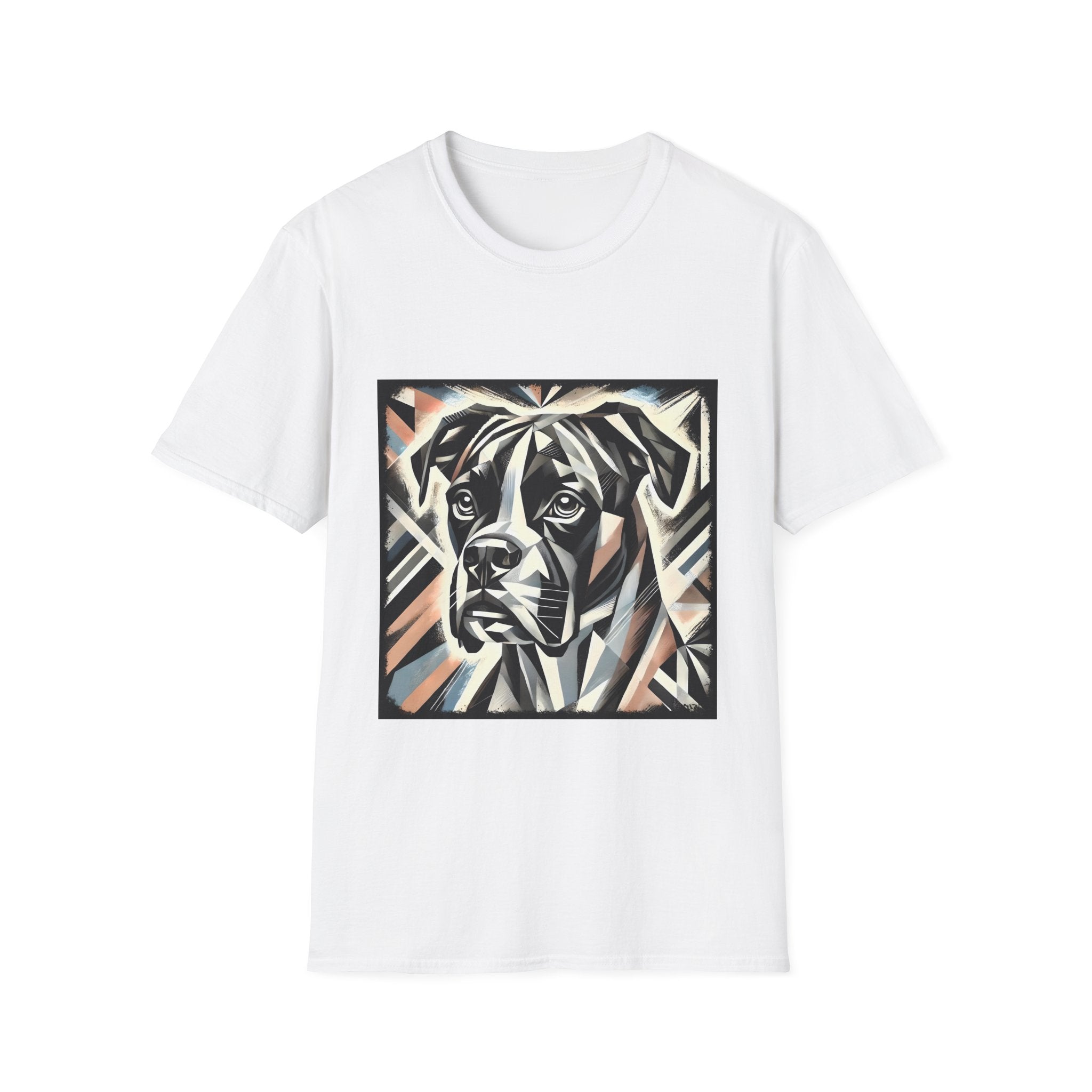 Boxer Bold Geometric | Unisex Dog T-Shirt