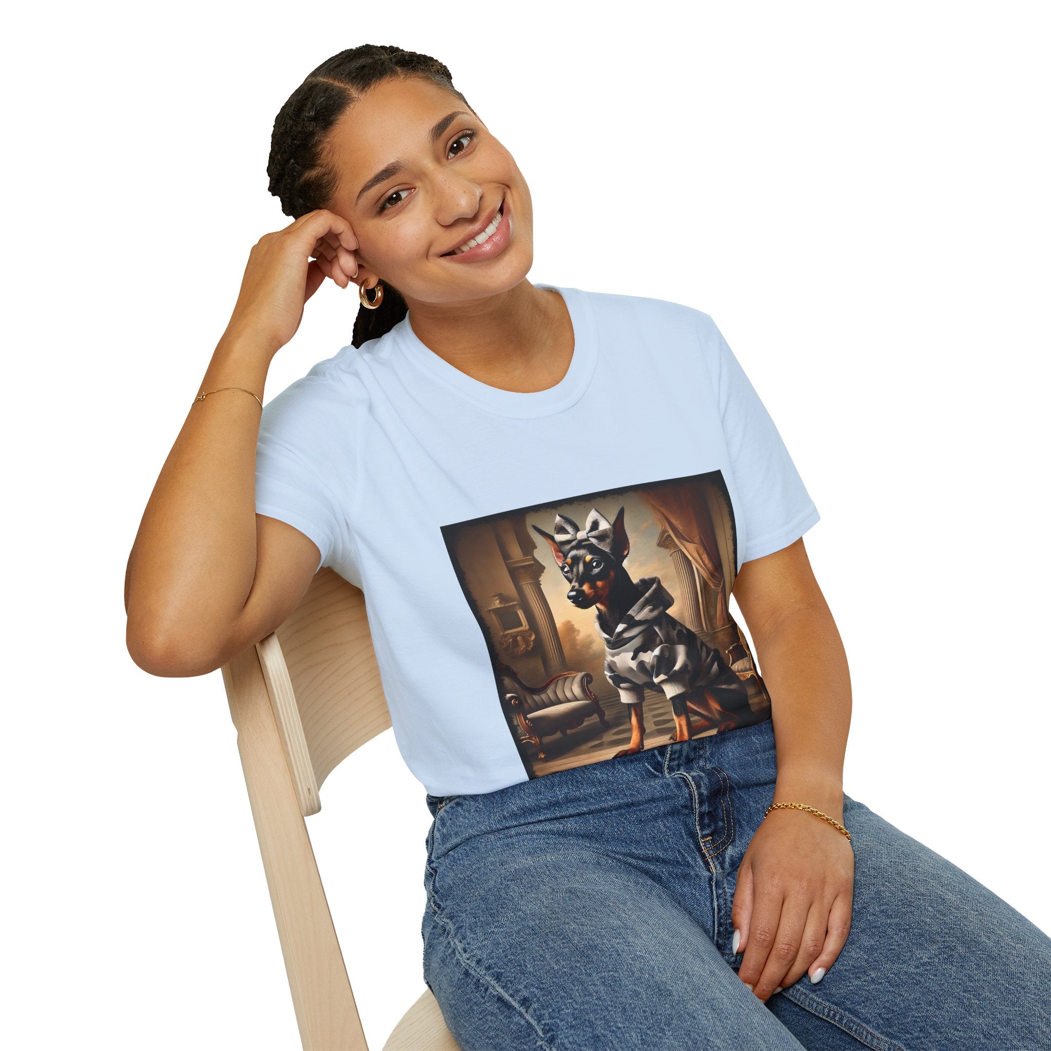 Doberman Pinscher Camo Princess | Unisex Dog T-Shirt