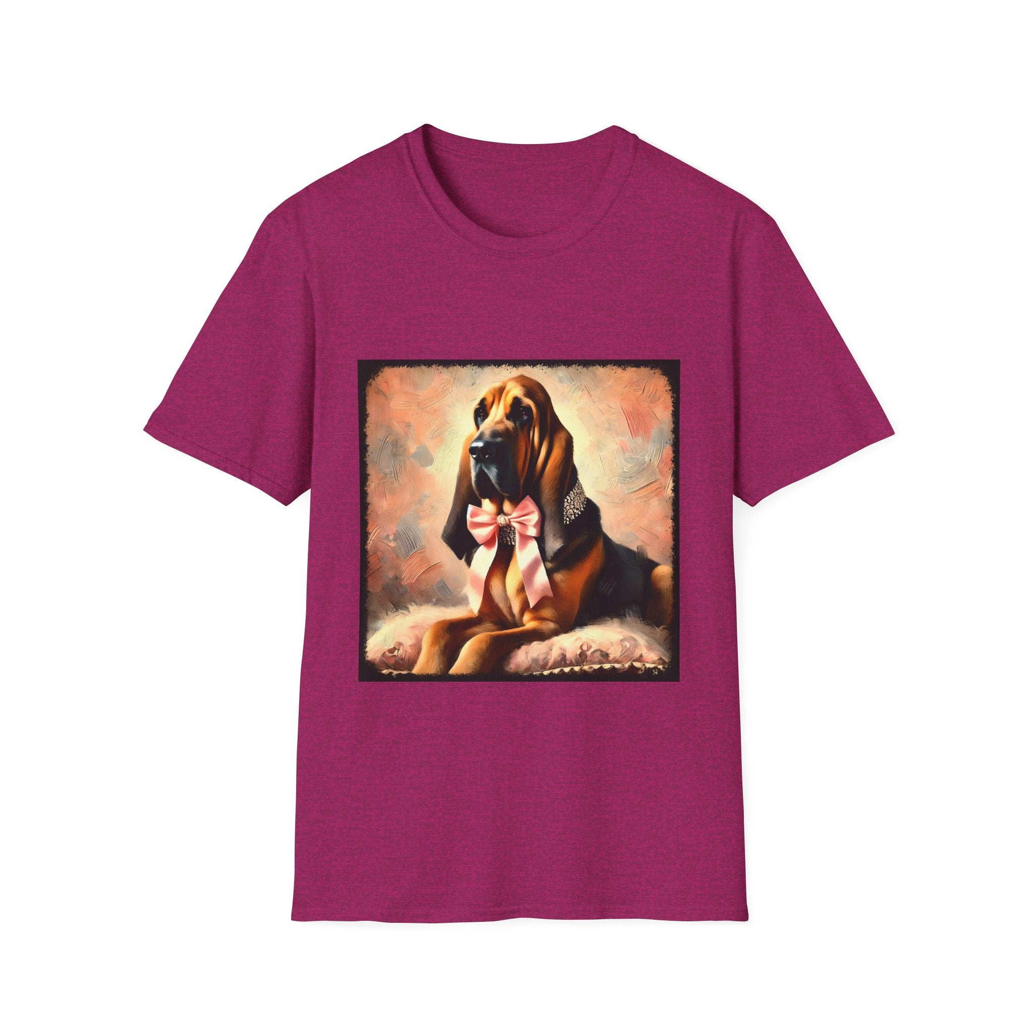 Bloodhound Poised Classic | Unisex Dog T-Shirt