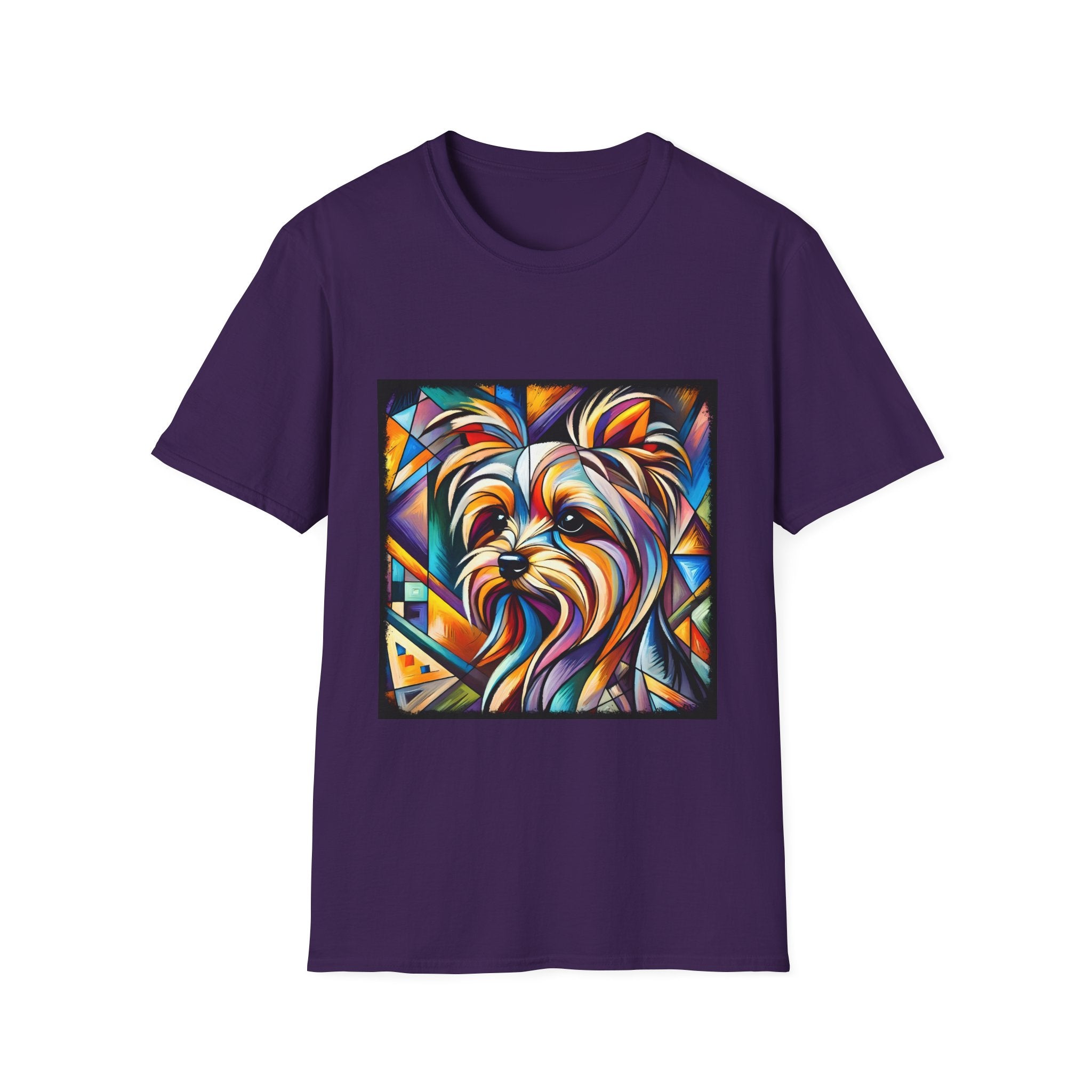 Yorkshire Terrier Bold Geometric | Unisex Dog T-Shirt