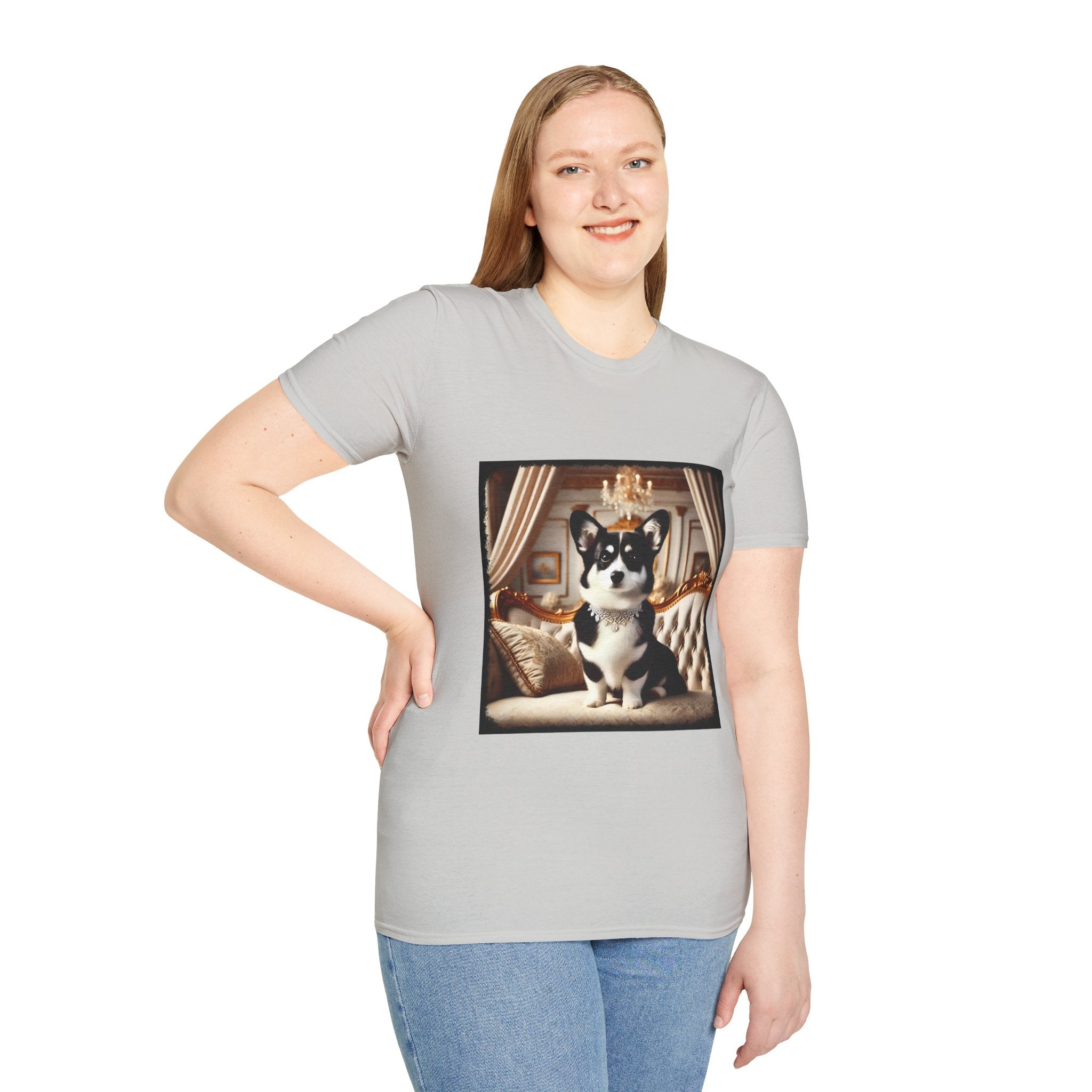 Pembroke Welsh Corgi Platinum Paw | Unisex Dog T-Shirt
