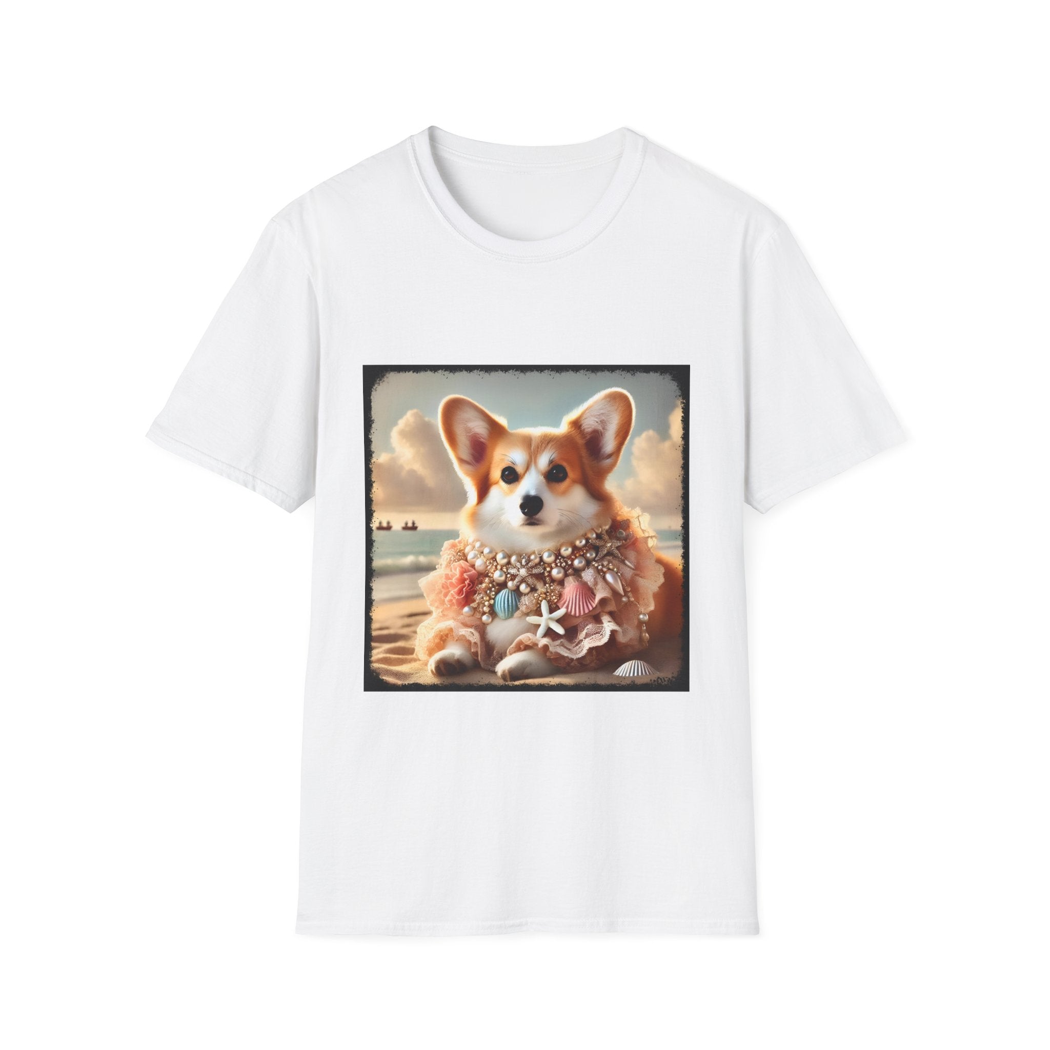 Pembroke Welsh Corgi Ocean Queen | Unisex Dog T-Shirt