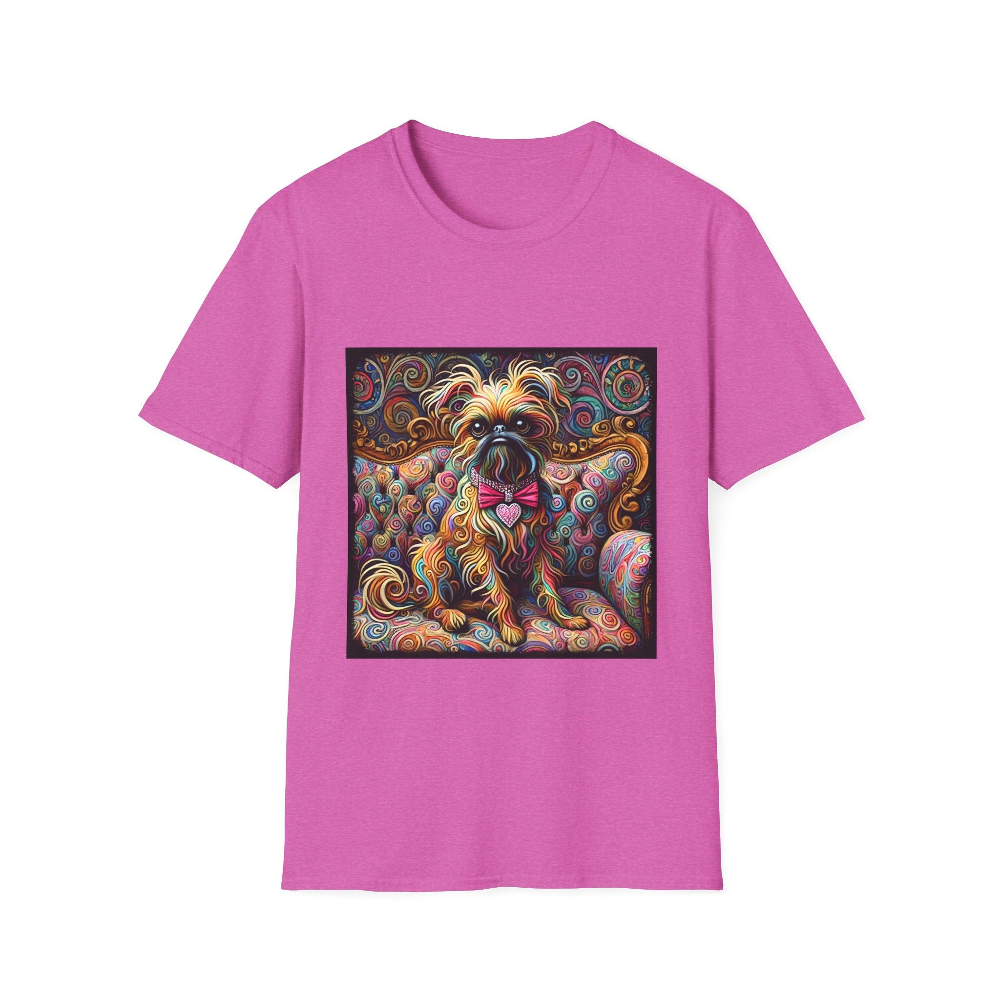 Brussels Griffon Love Swirl | Unisex Dog T-Shirt