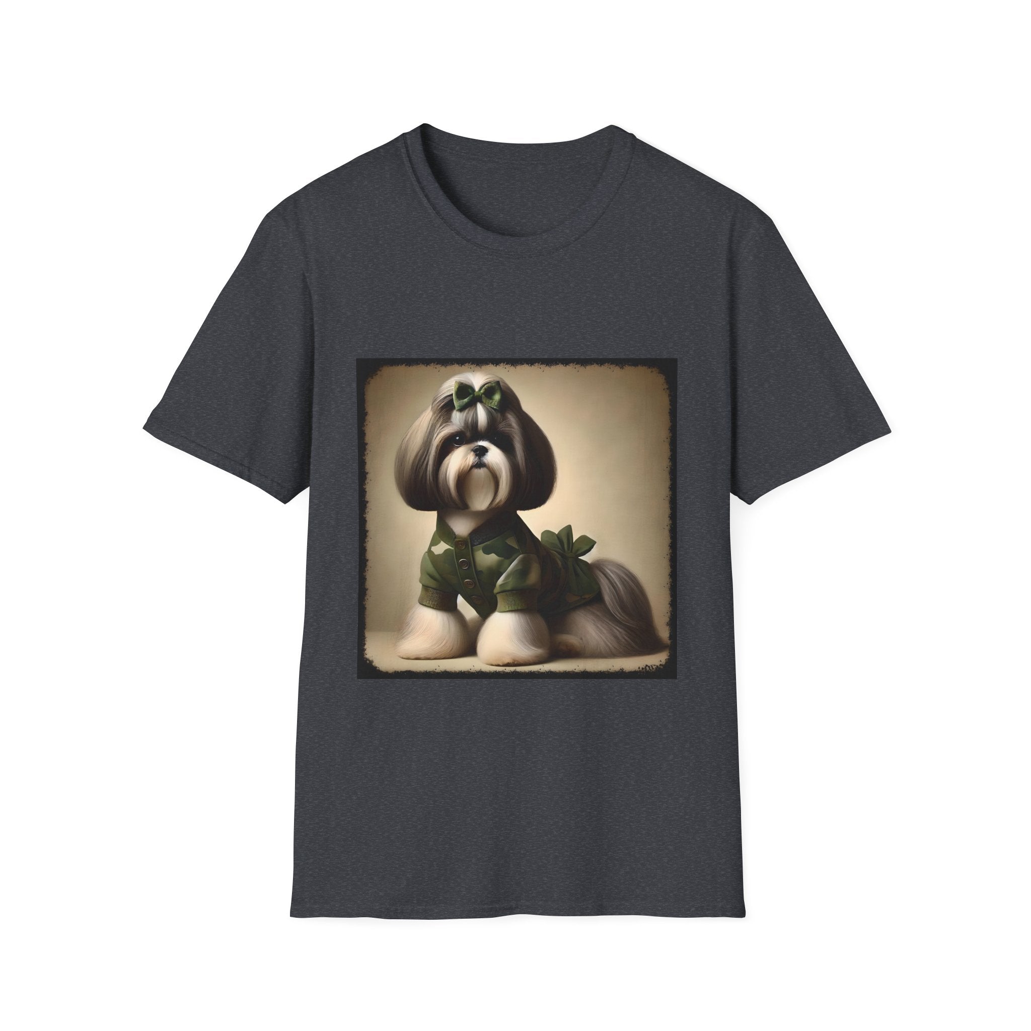 Shih Tzu Camo Cutie II | Unisex Dog T-Shirt