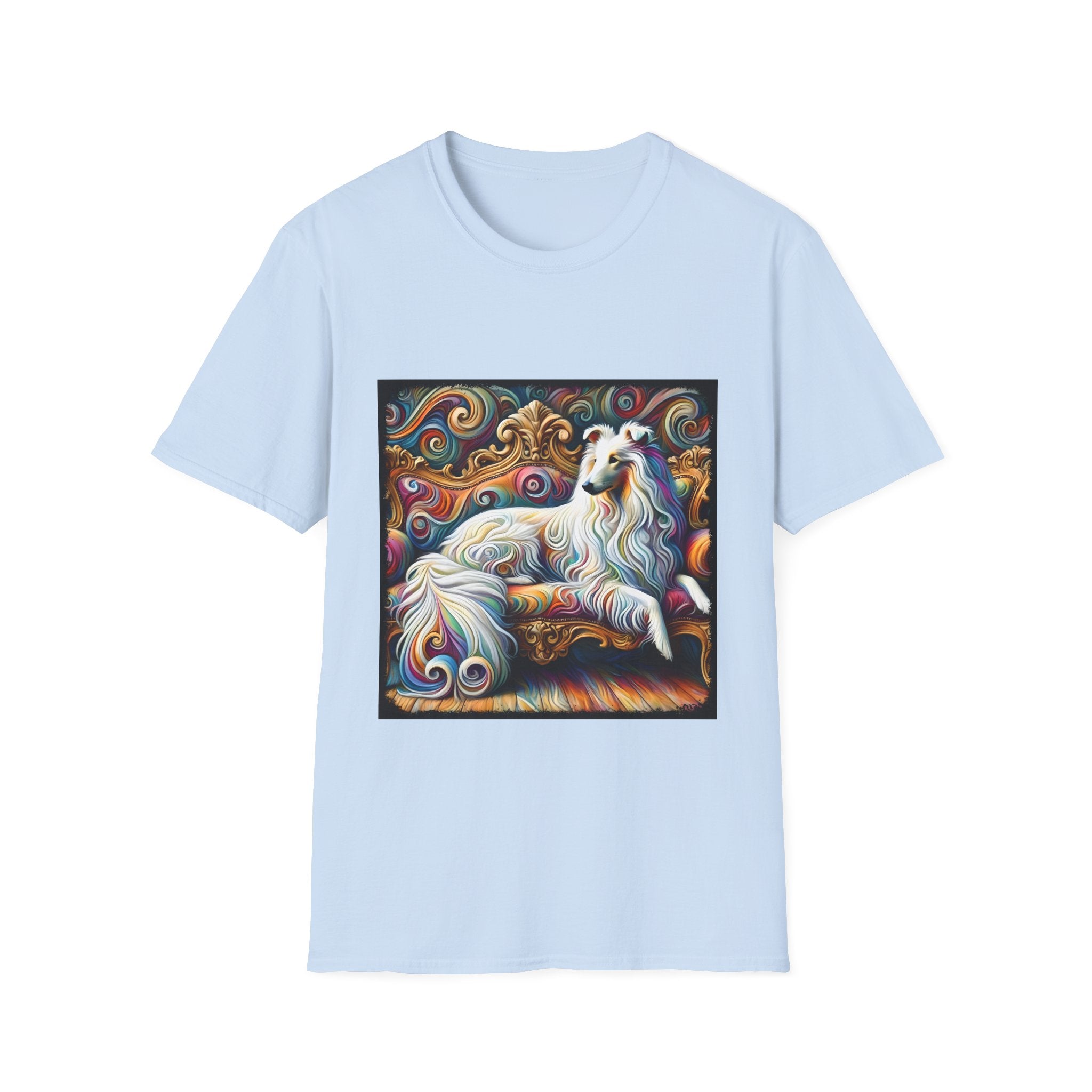 Collie Divine Swirl | Unisex Dog T-Shirt