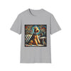 Airedale Terrier Diamond Princess Swirl | Unisex Dog T-Shirt