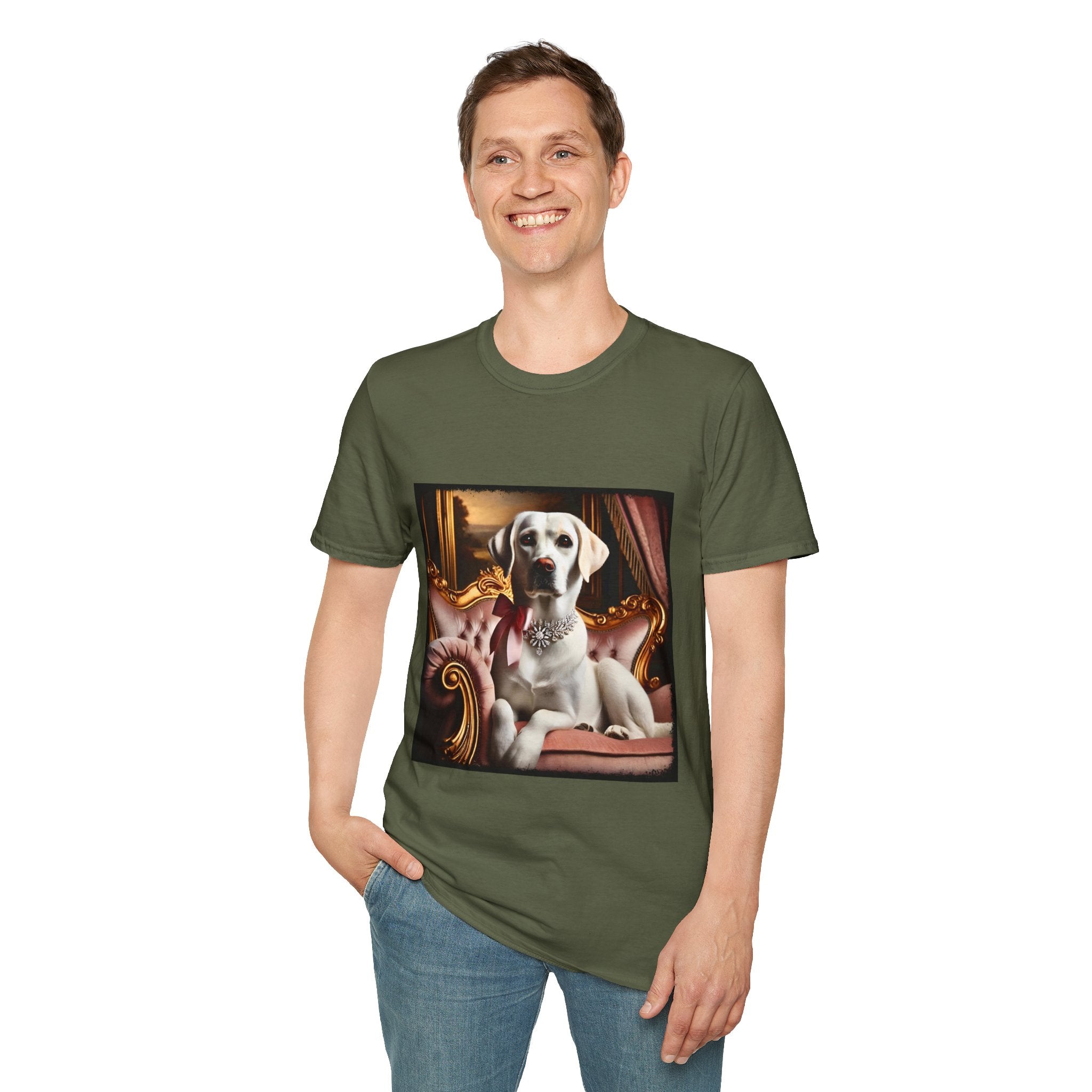 Labrador Retriever Pink Reign | Unisex Dog T-Shirt