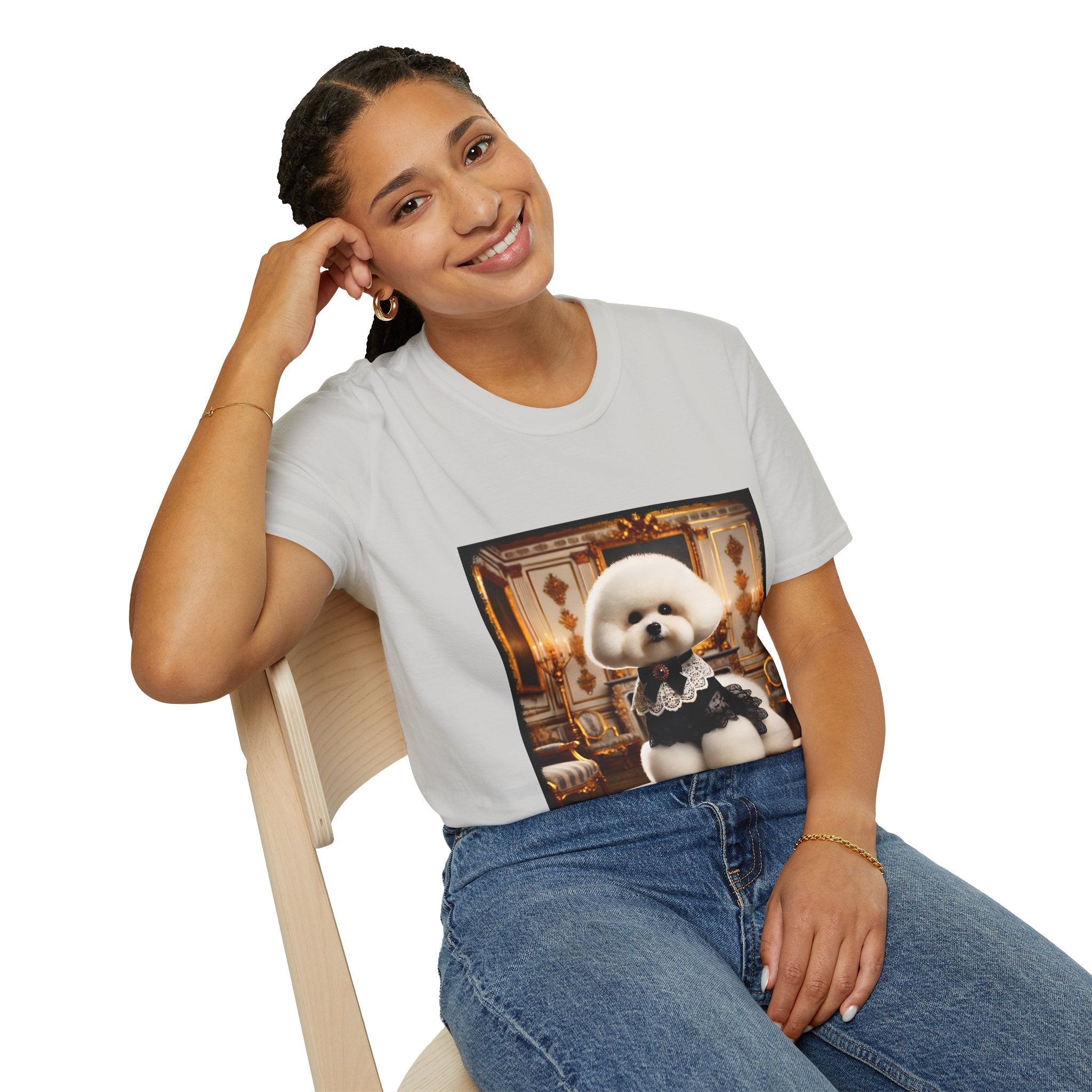 Bichon Frise Posh Paw | Unisex Dog T-Shirt