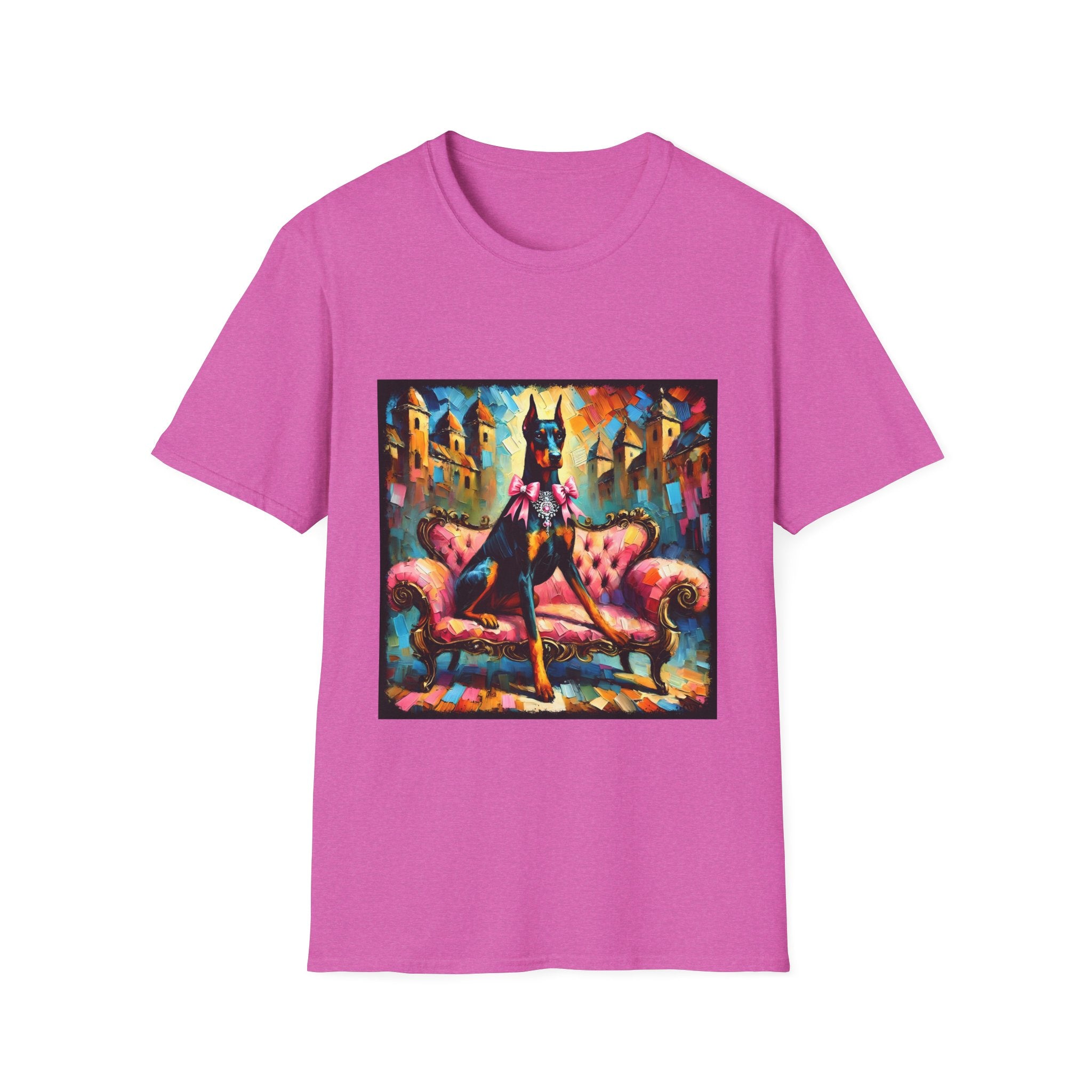 Doberman Pinscher Diamond Princess Classic | Unisex Dog T-Shirt